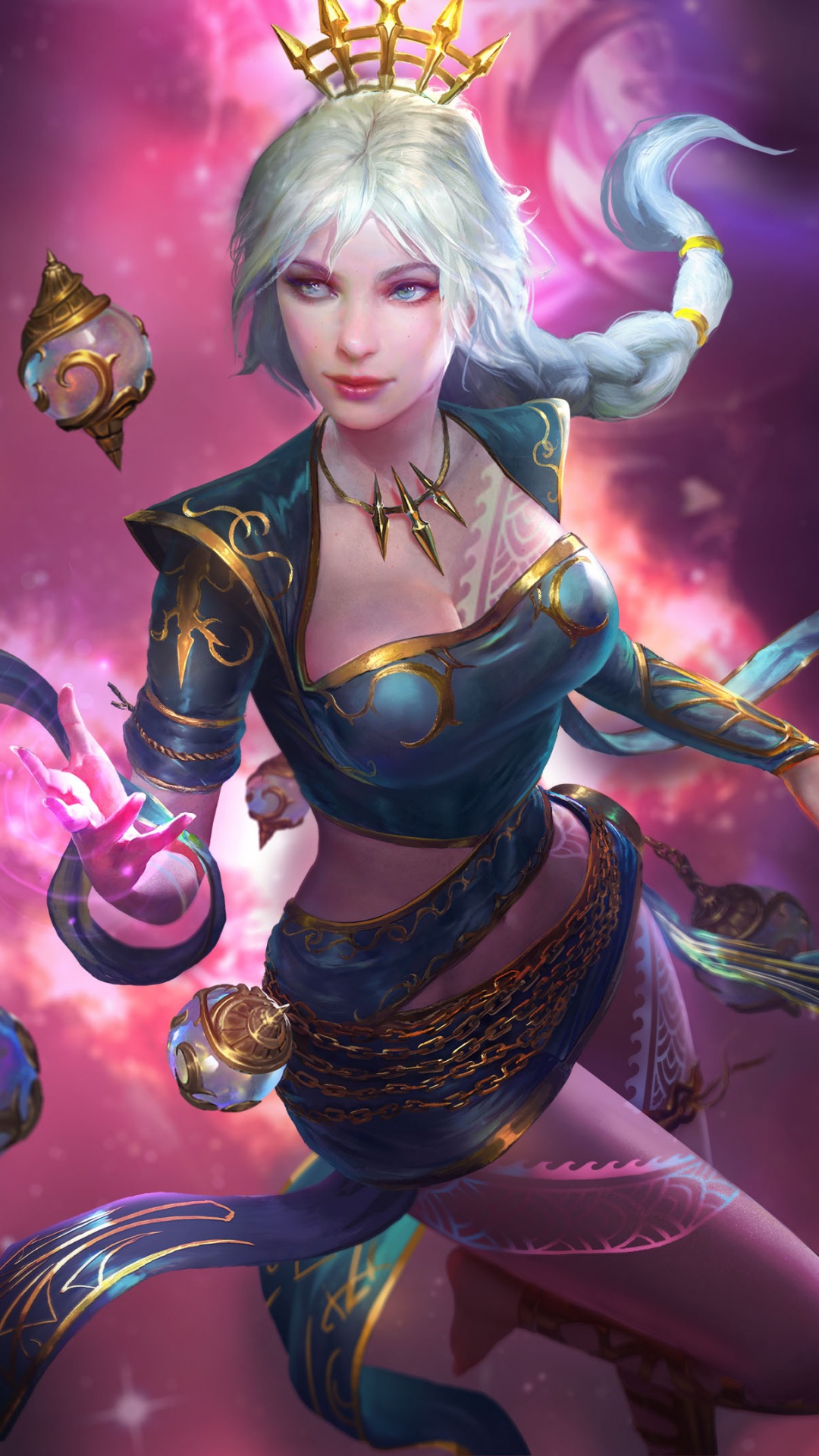 Обои Nu Wa Smite, Порази, порази чемпионат мира, ну ва, Эх в разрешении 1080x1920