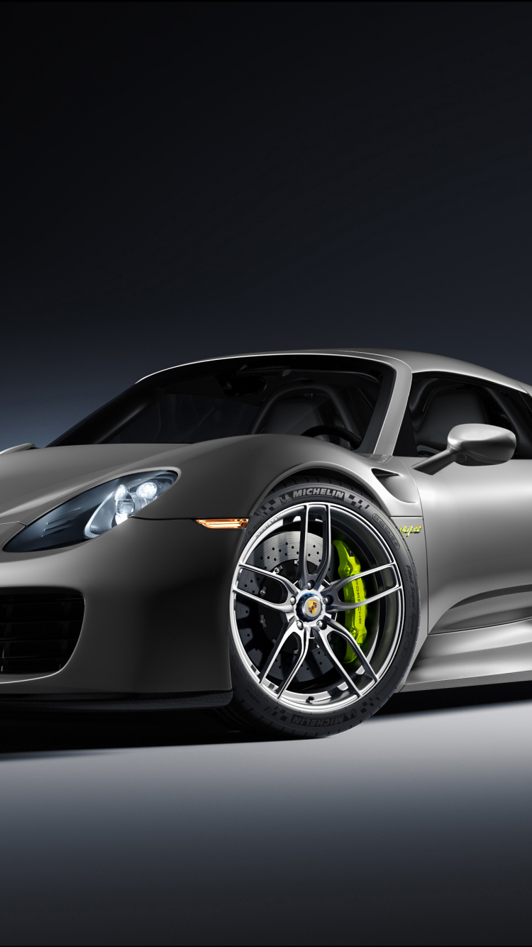 Обои Порше, спорткар, авто, суперкар, Порше 918 в разрешении 750x1334