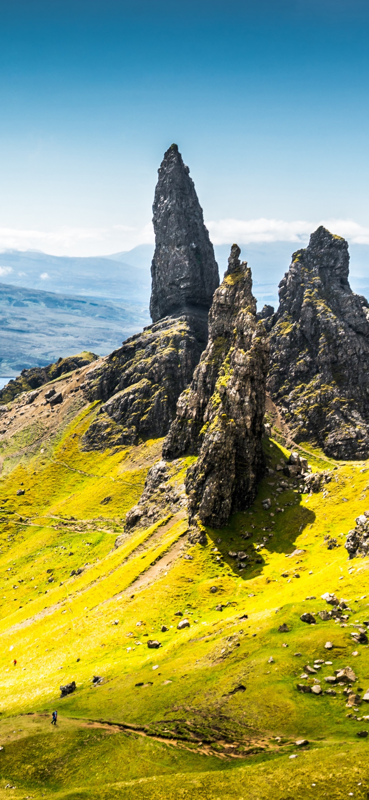 Обои Старик Сторр, Сторр, горный рельеф, гора, нагорье в разрешении 1242x2688