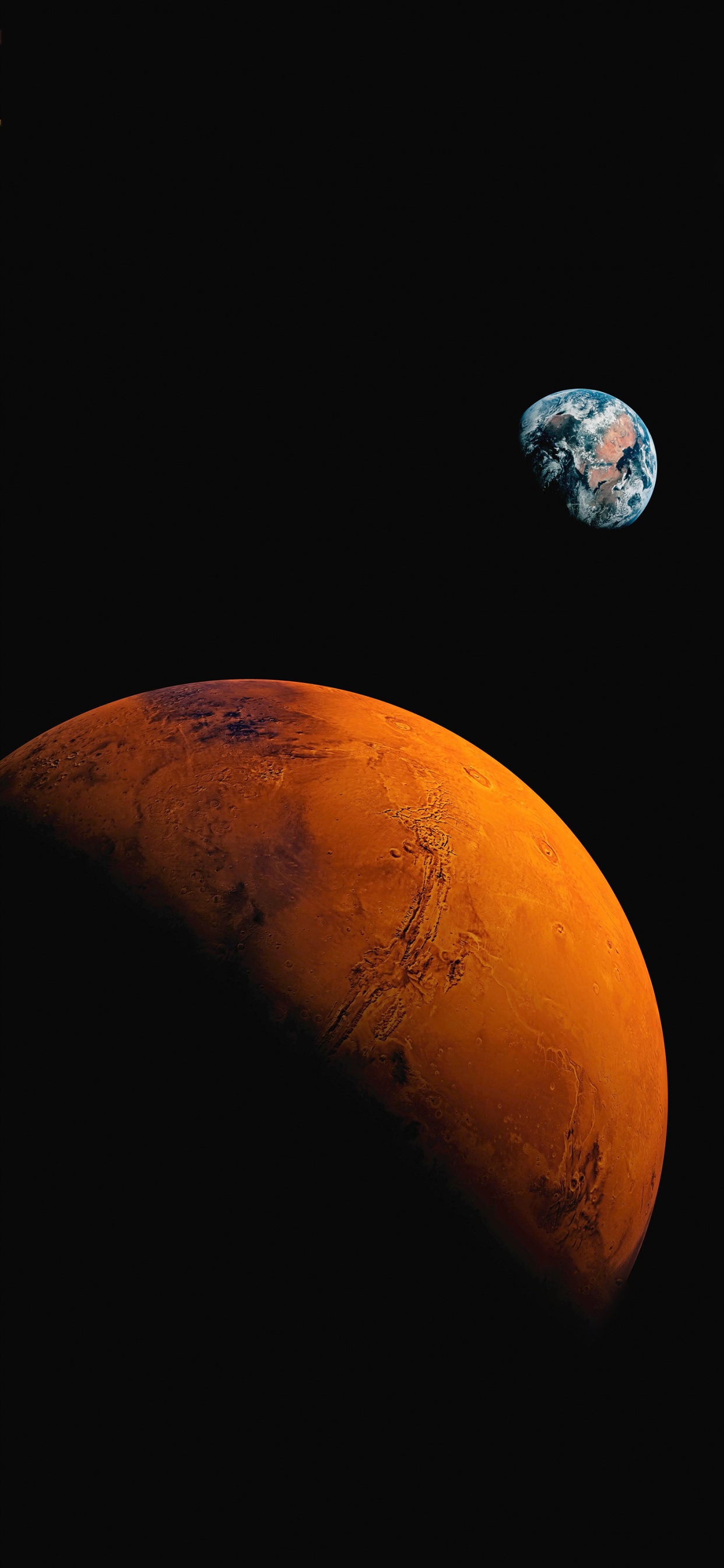 Обои атмосфера, земля, мир, астрономический объект, космос в разрешении 1242x2688