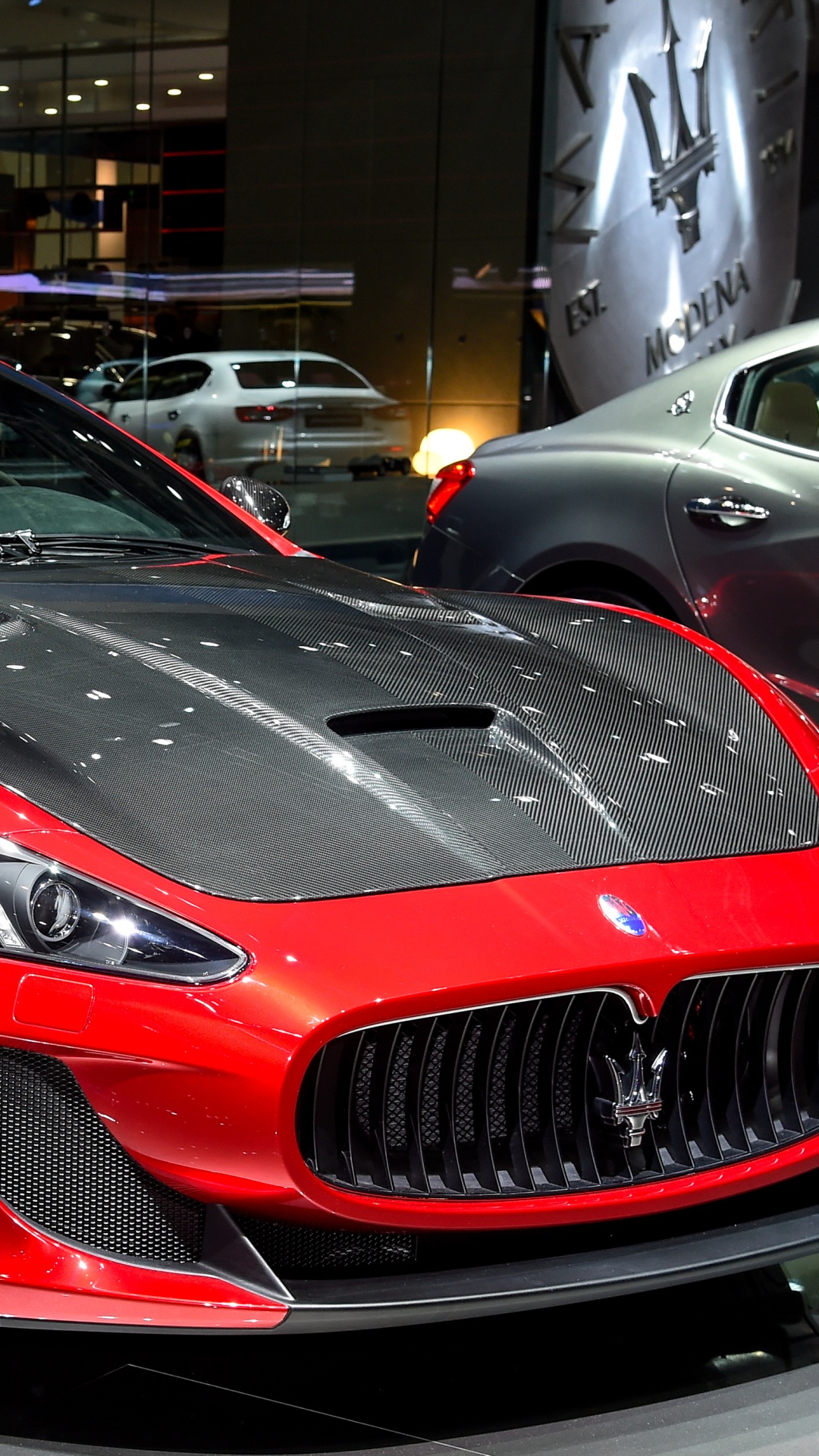 Обои Мазерати, maserati granturismo, спорткар, авто, суперкар в разрешении 1080x1920