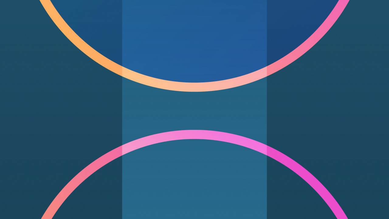 Обои круг, графический дизайн, лазурный, электрик, узор в разрешении 1280x720