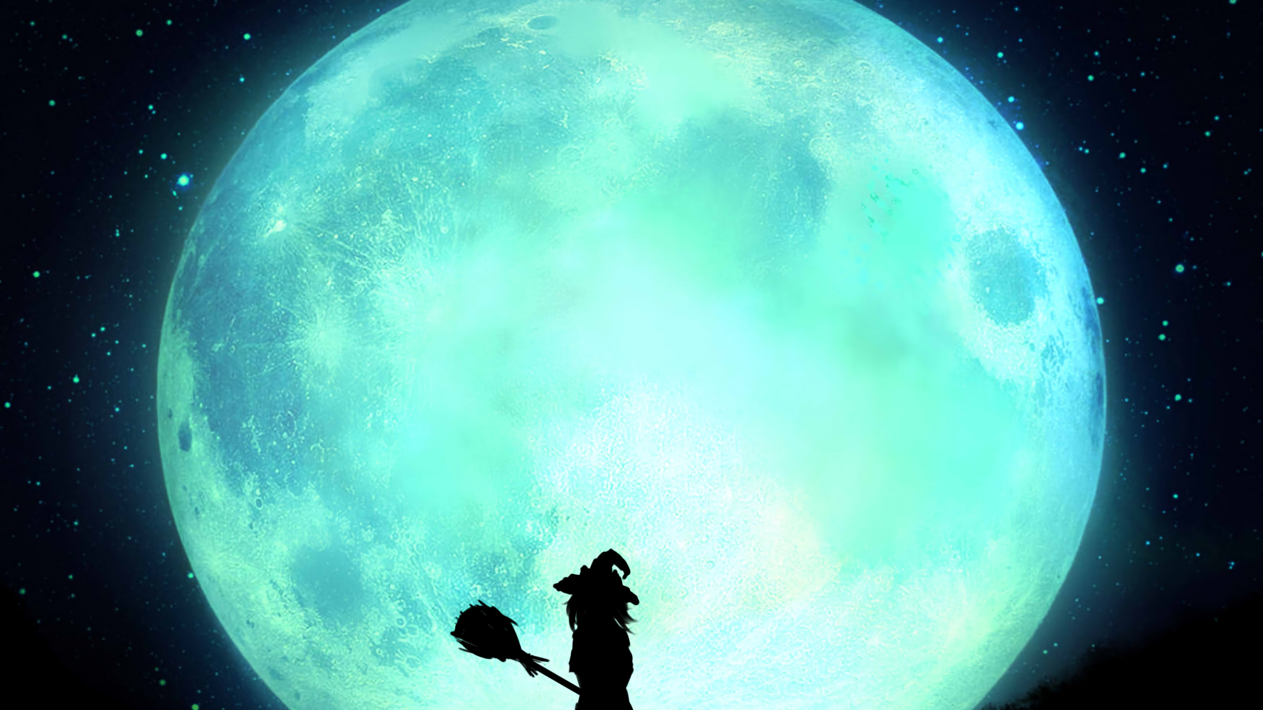 Обои земля, астрономический объект, свет, атмосфера, иллюстрация в разрешении 2560x1440