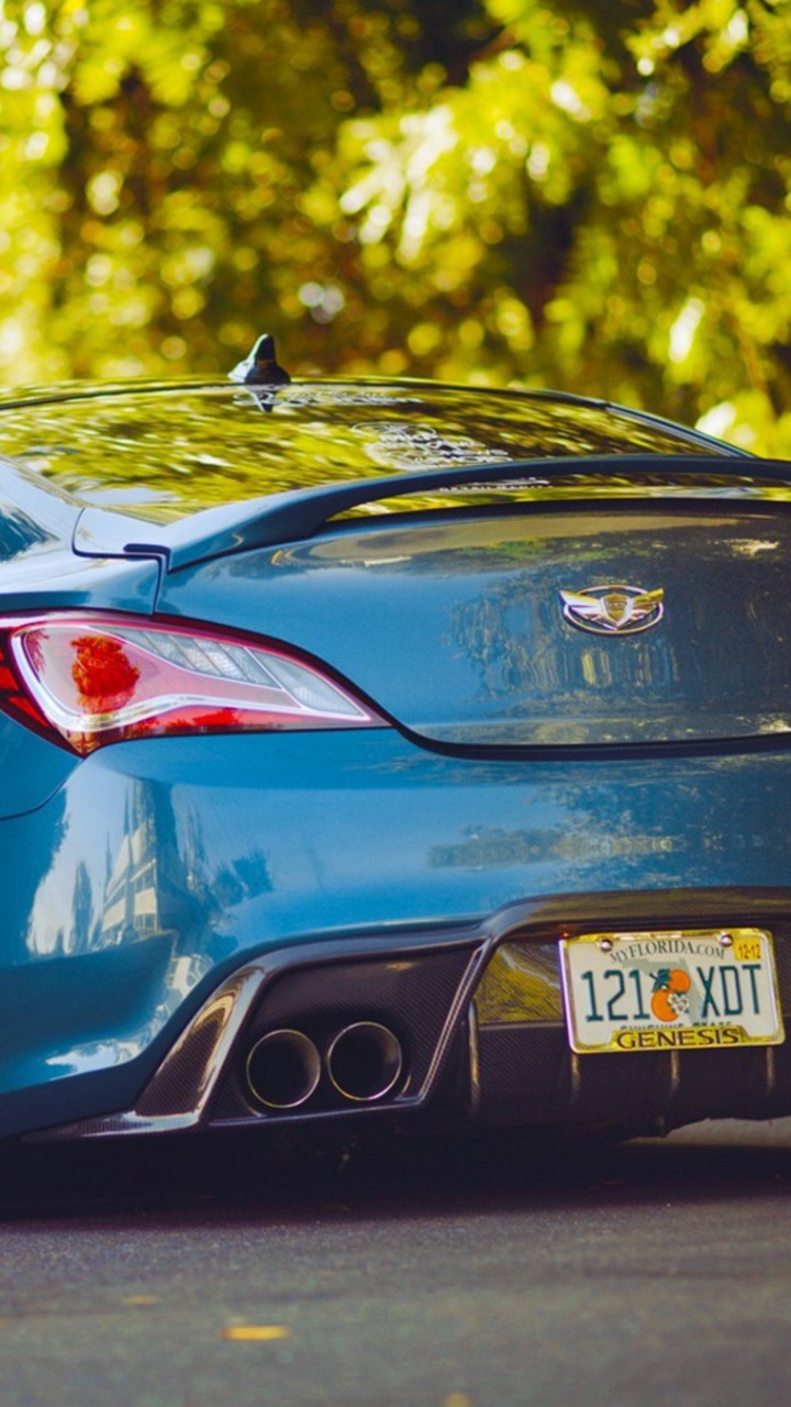 Обои Хендай Генезис Купе, Hyundai, генезис, авто, кузов купе в разрешении 720x1280