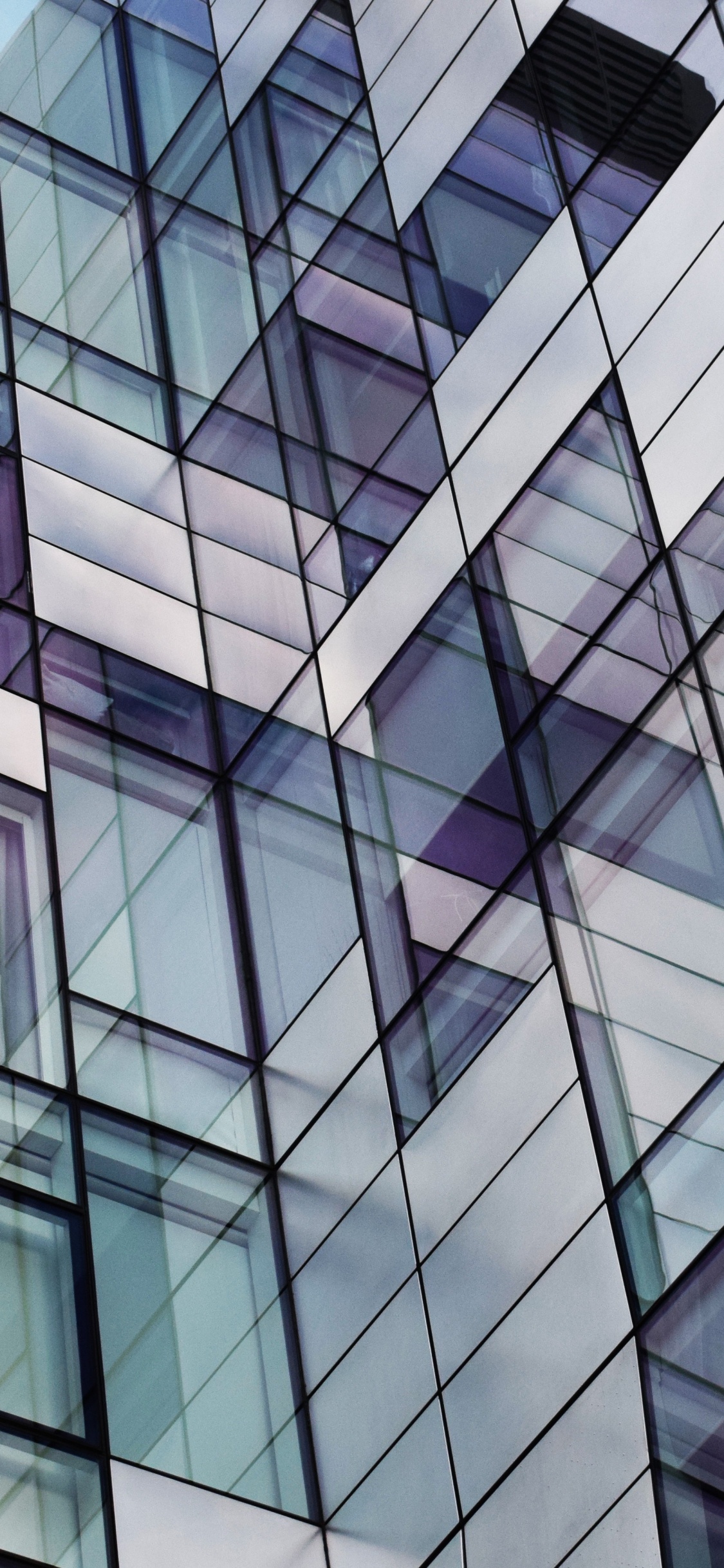 Обои архитектура, дневное время, коммерческое здание, здание, стекло в разрешении 1125x2436