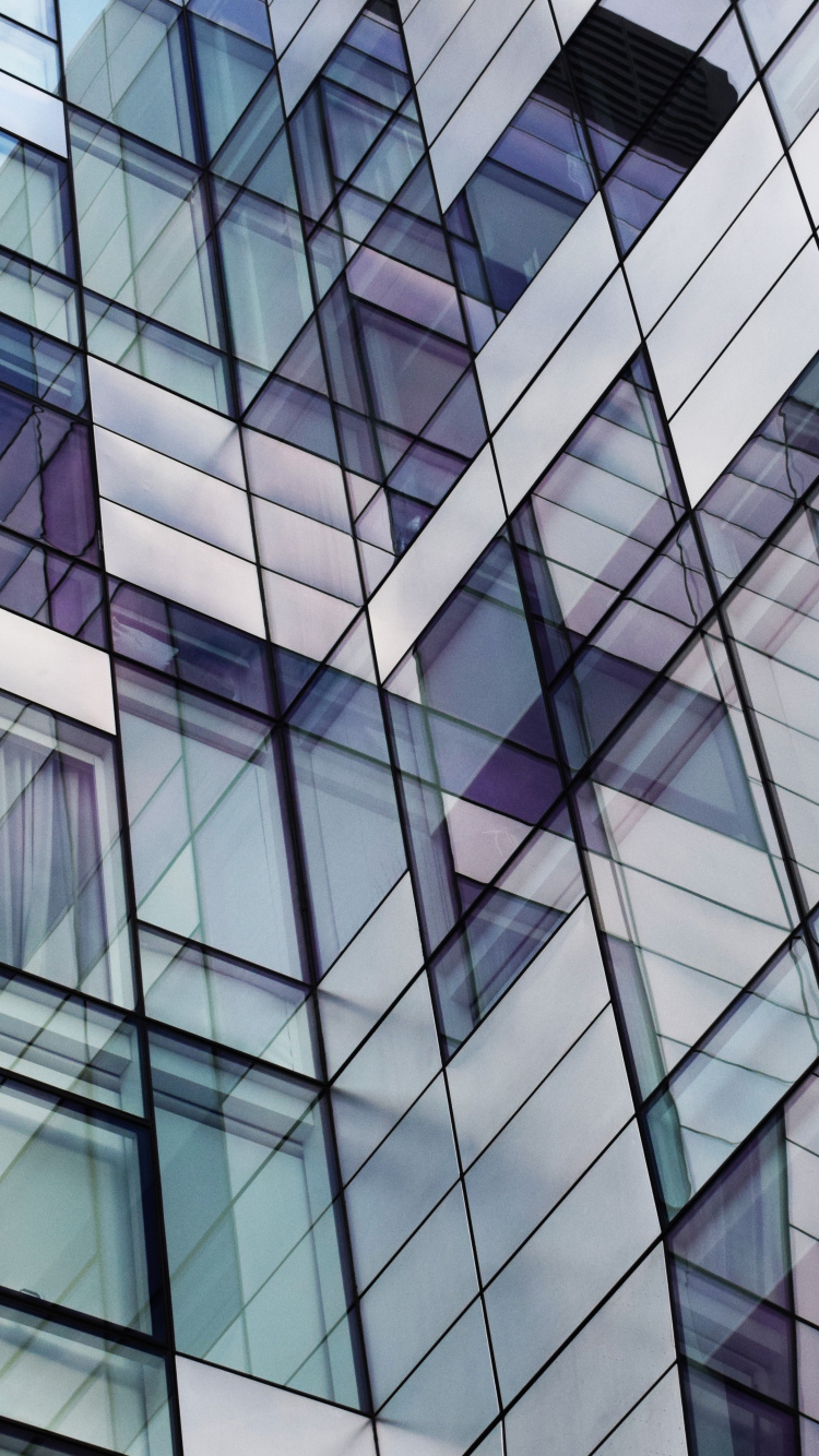 Обои архитектура, дневное время, коммерческое здание, здание, стекло в разрешении 750x1334