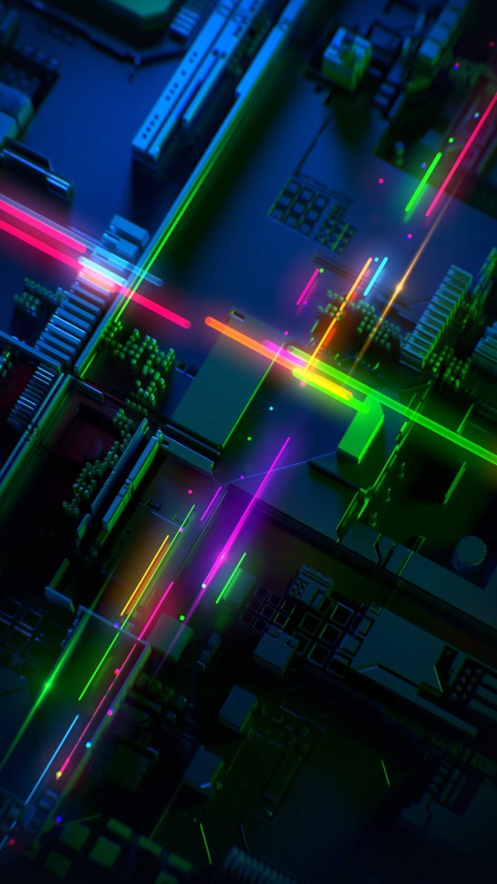 Обои Razer, Razer Phone 2, андроид, Razer Phone, зеленый в разрешении 720x1280