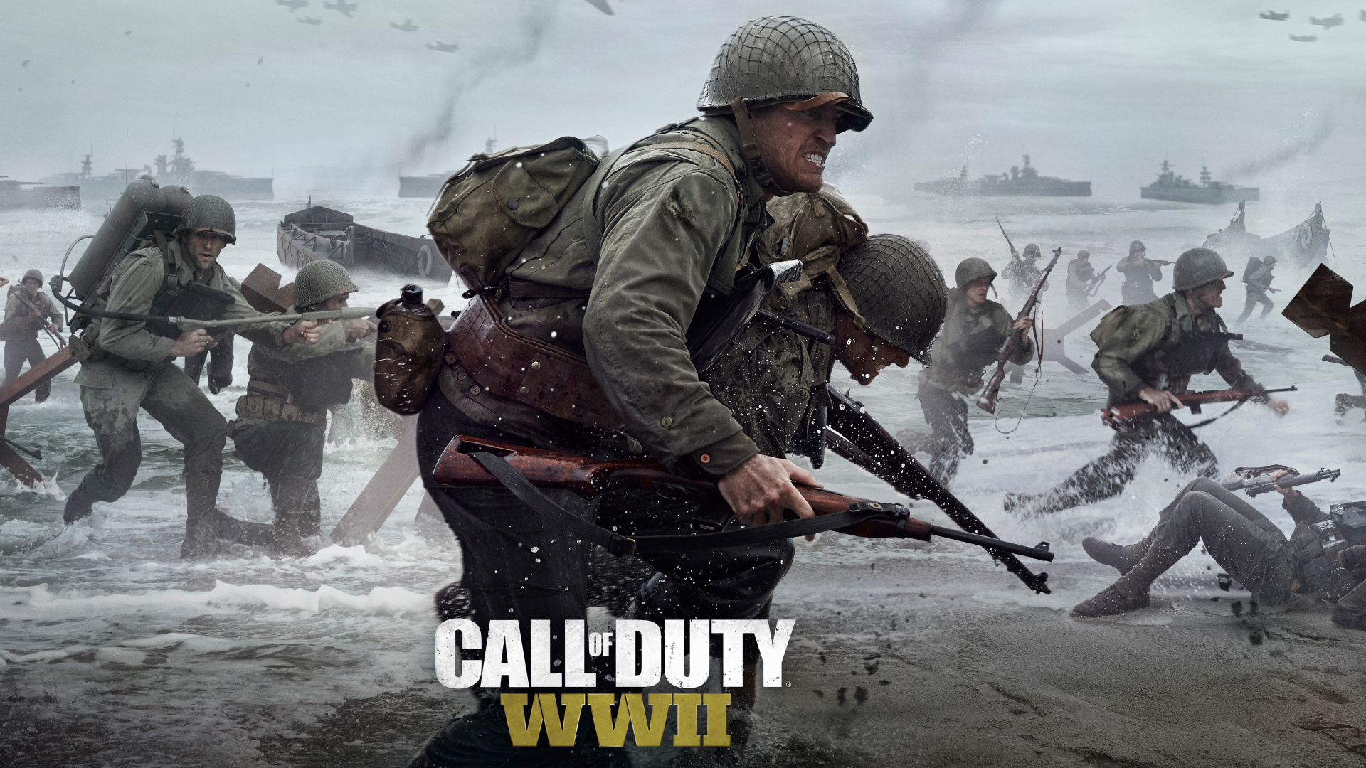 Обои служебный долг 2мв, Call of Duty WWII, call of duty, call of duty world at war, activision в разрешении 1920x1080