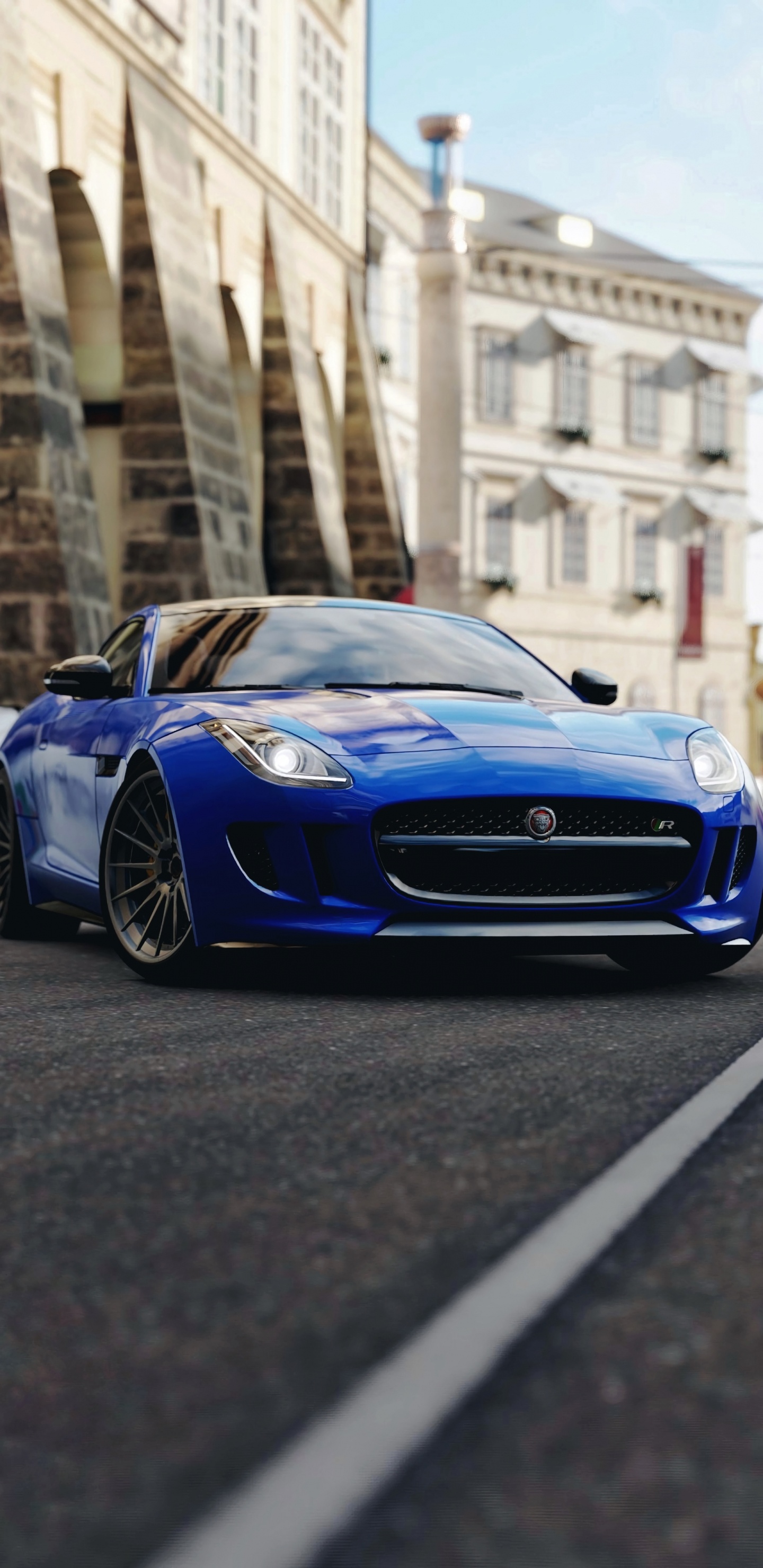 Обои Jaguar F-Type, автомобили jaguar, спорткар, авто, Ягуар в разрешении 1440x2960