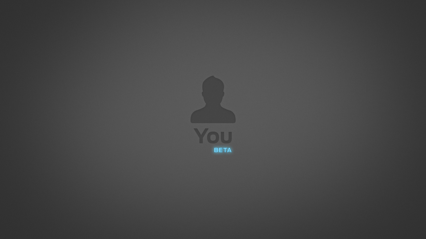 Обои атмосфера, лого, текст, анимация, графика в разрешении 1366x768