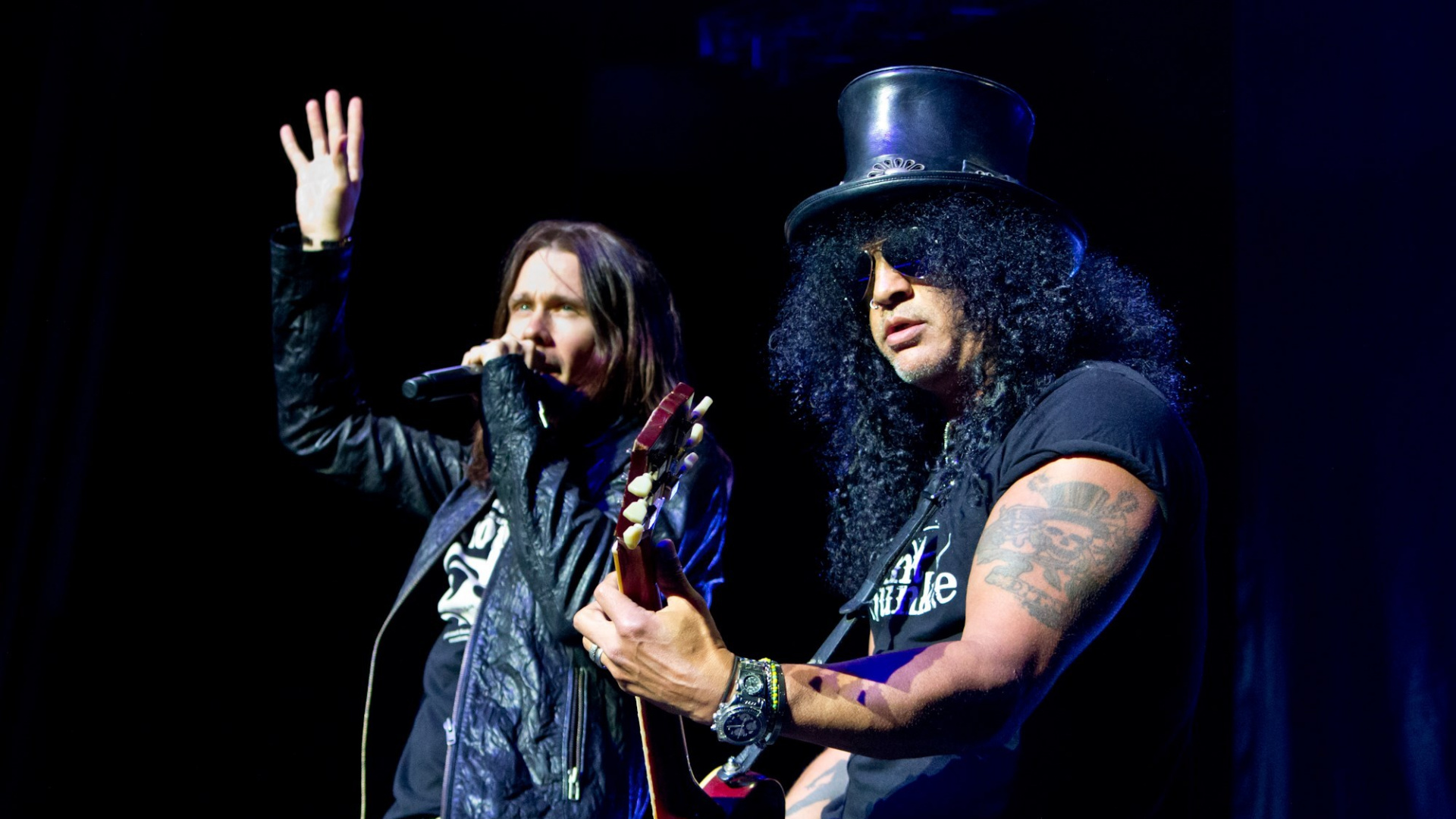 Обои Майлз Кеннеди, Мир в огне, Представление, музыкальный исполнитель, театральное искусство в разрешении 1920x1080