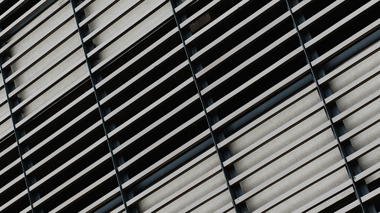 Обои черный и белый, линия, металл, узор, монохромный в разрешении 1280x720