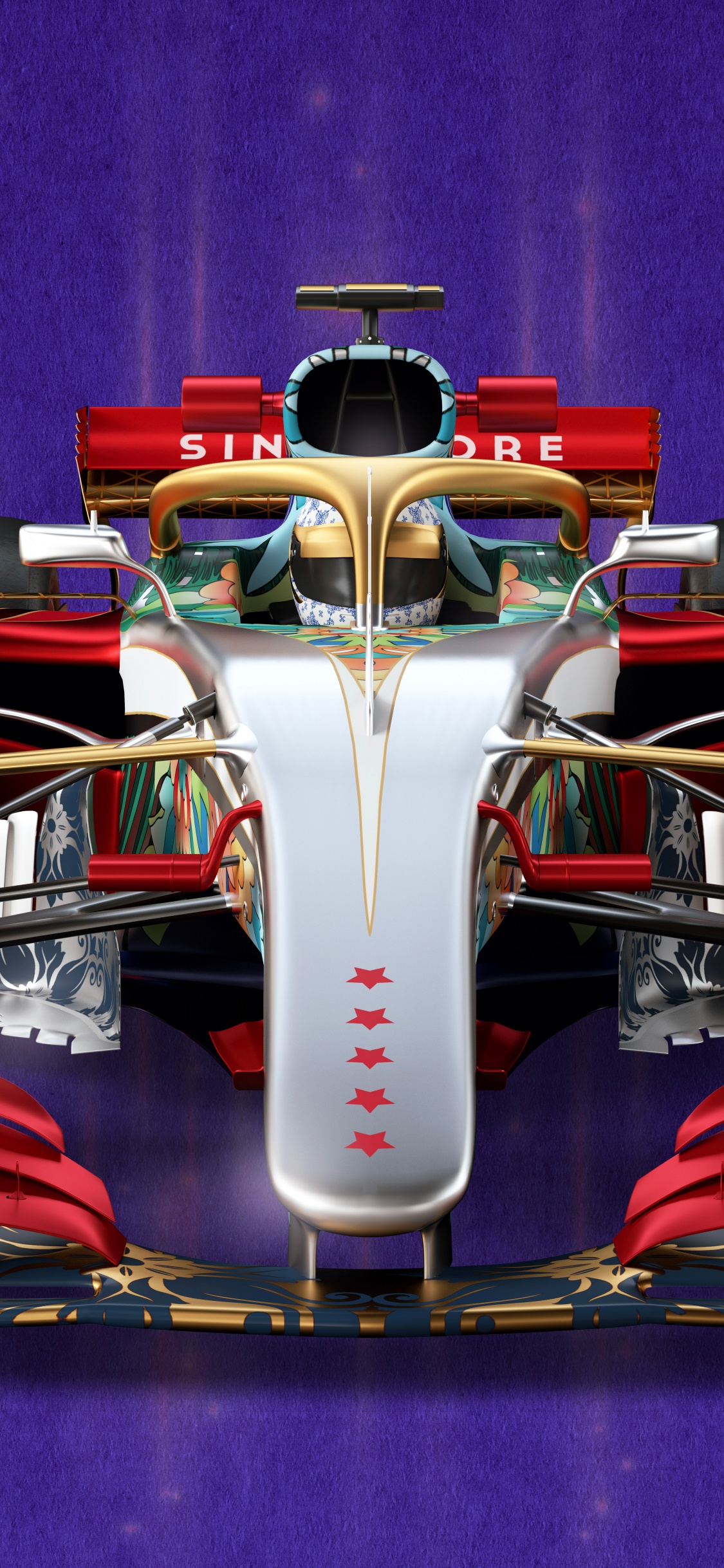 Обои Формула 1, формула один автомобиль, автогонки, 2019 Формула Один Чемпионат Мира, скудерия Феррари в разрешении 1125x2436