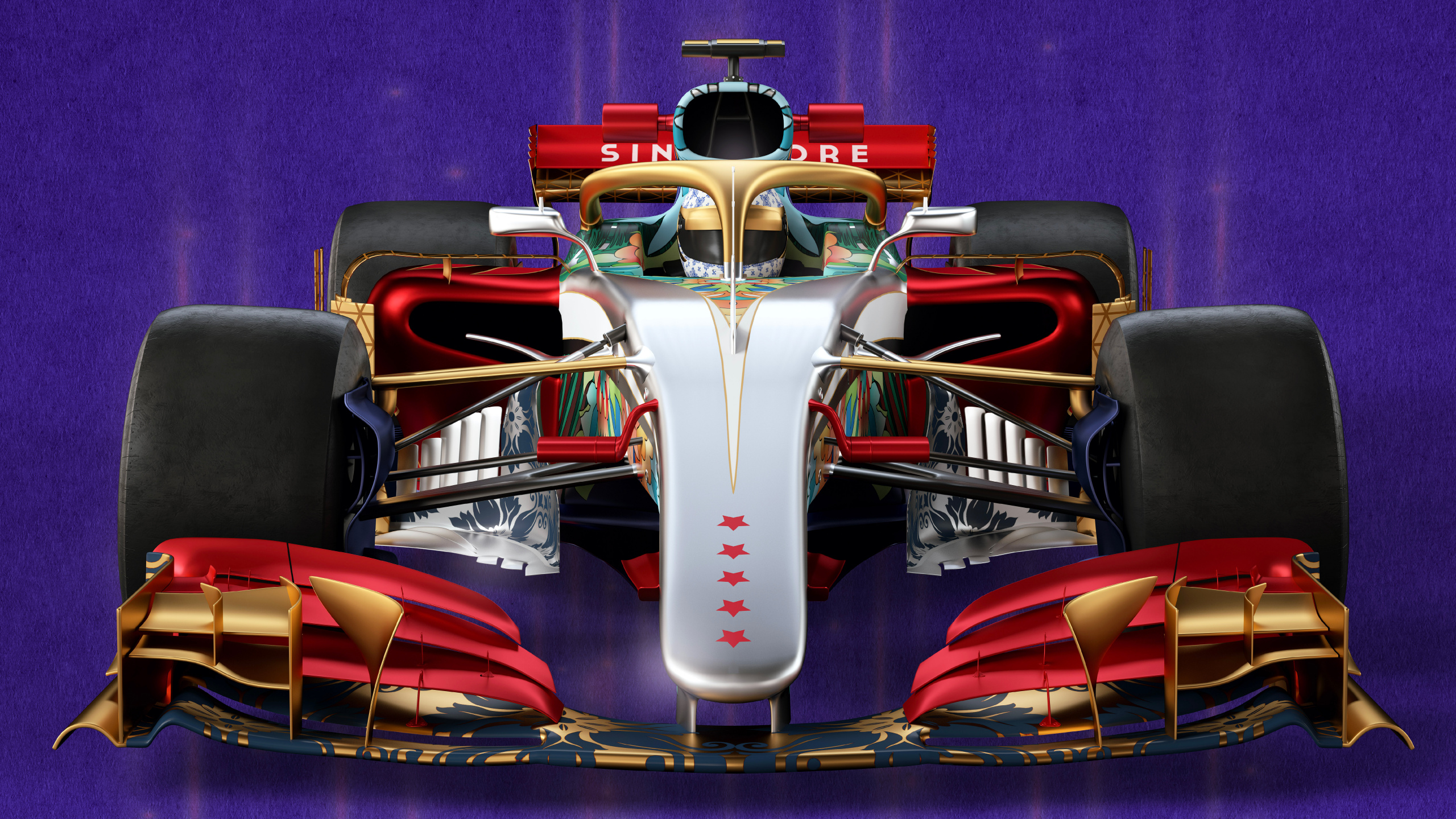 Обои Формула 1, формула один автомобиль, автогонки, 2019 Формула Один Чемпионат Мира, скудерия Феррари в разрешении 2560x1440