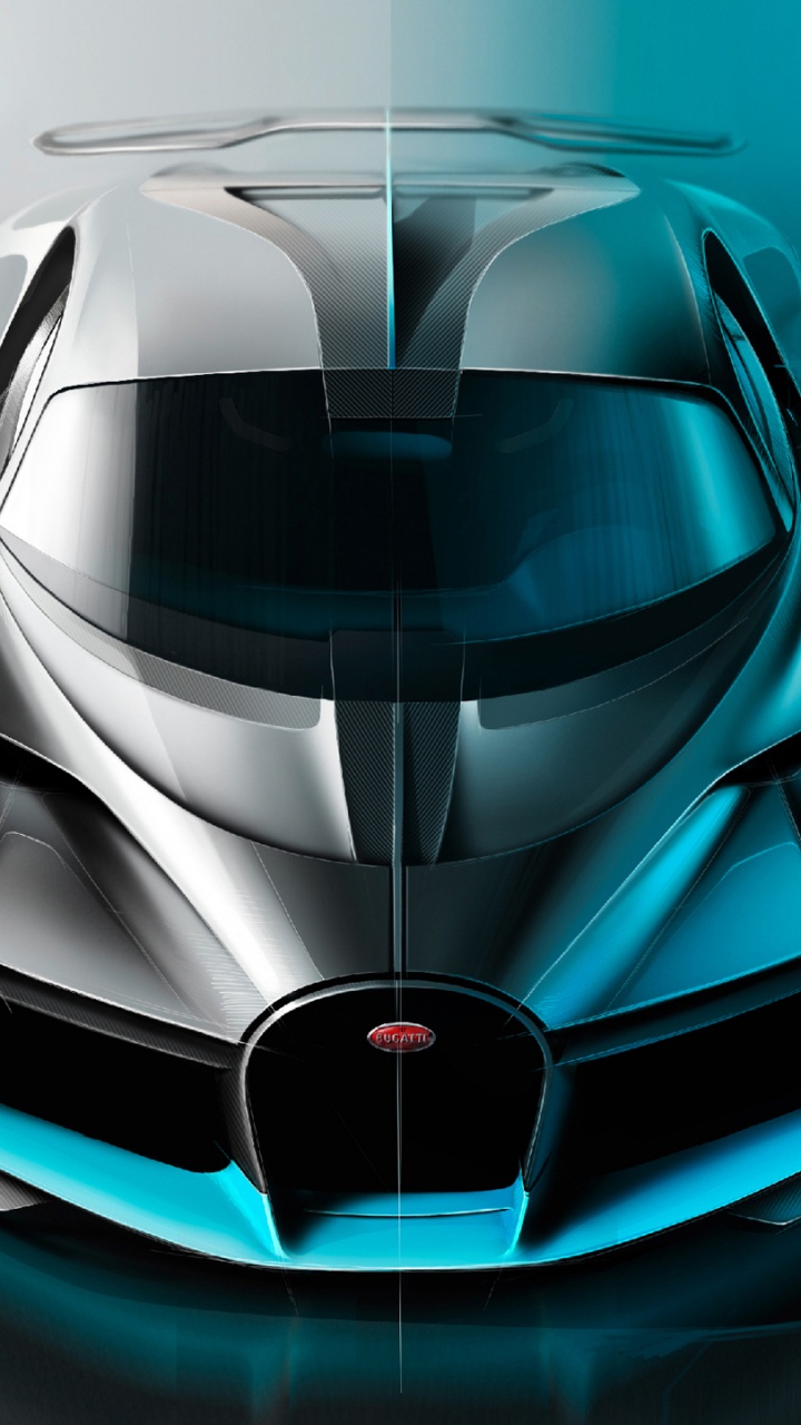 Обои Бугатти Диво, bugatti, авто, Бугатти Ла Вуатюр Нуар, спорткар в разрешении 720x1280