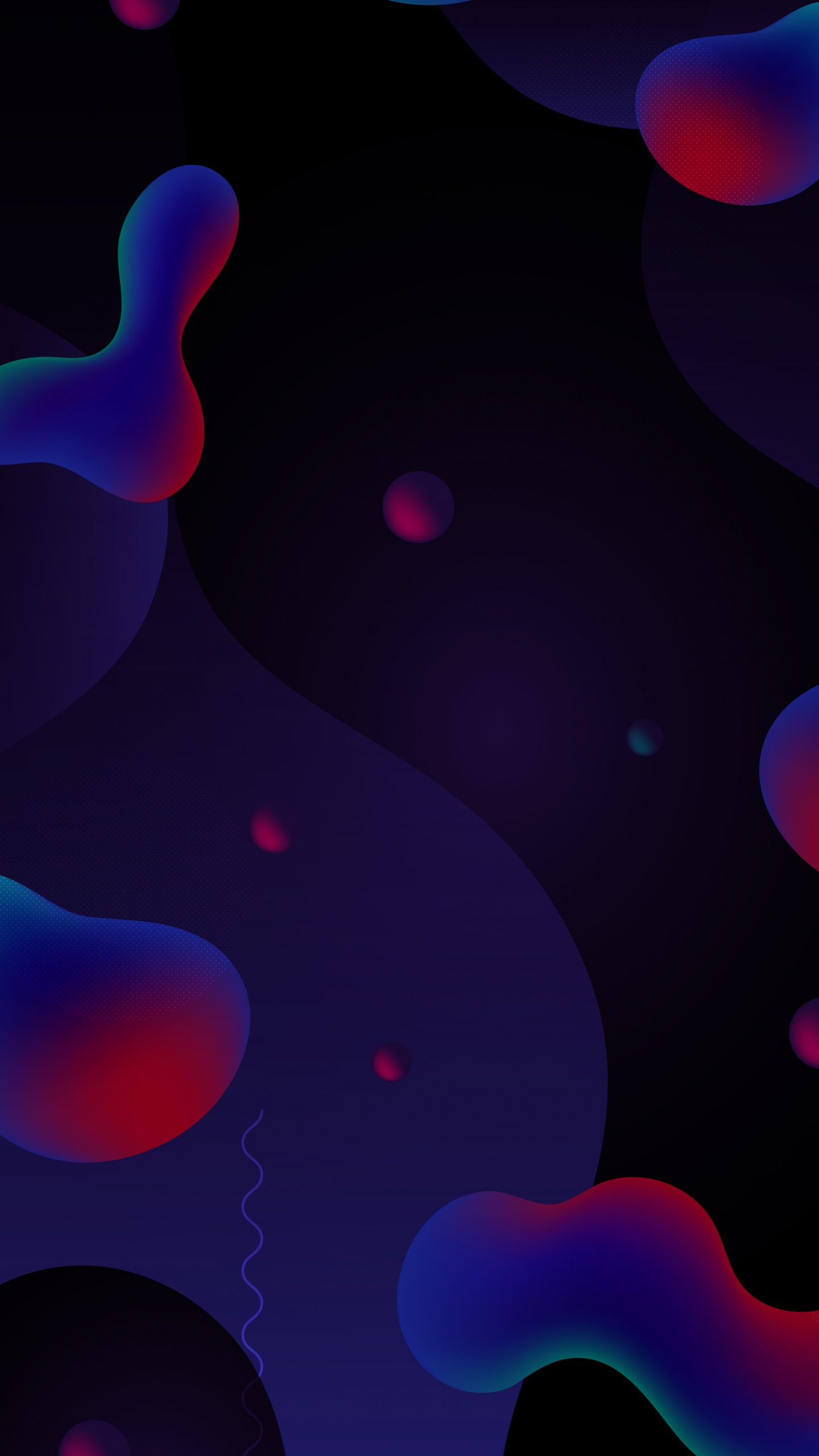 Обои свет, освещение, фрактальное искусство, красочность, пурпур в разрешении 1440x2560