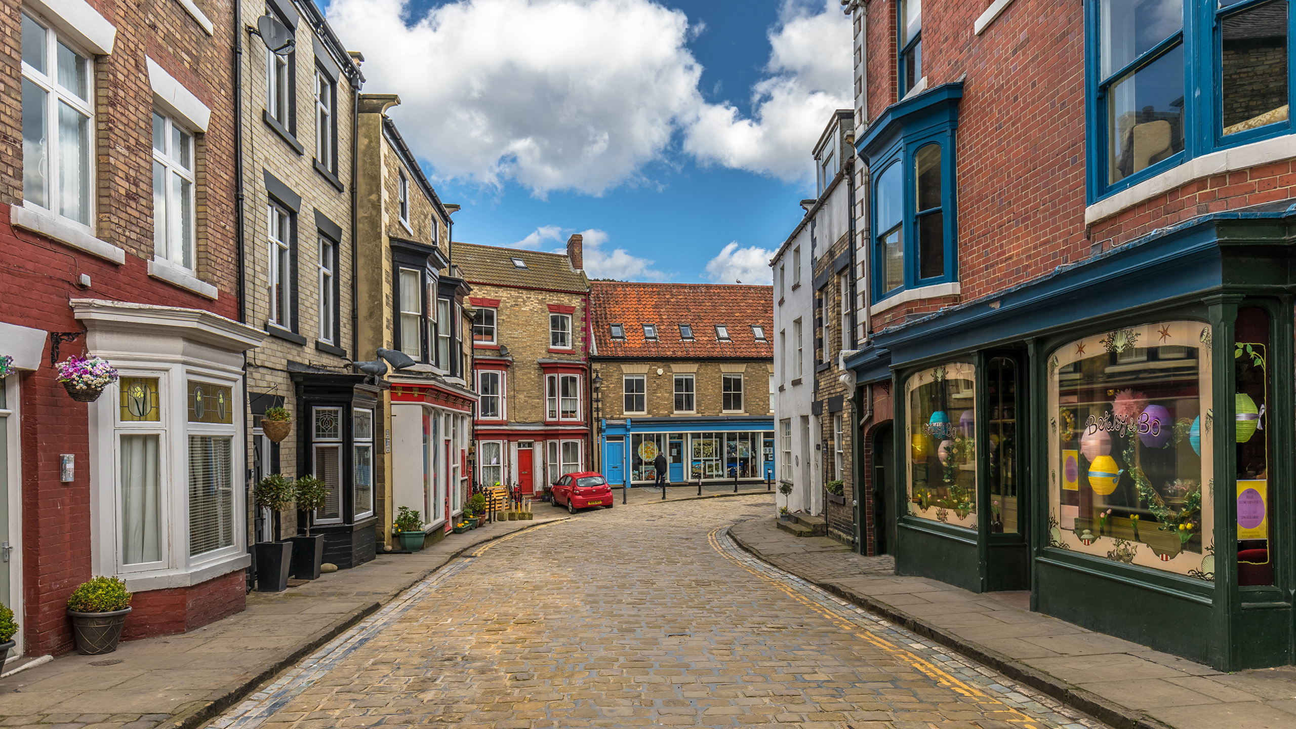 Обои Стейтс, улица, здание, соседство, городок в разрешении 2560x1440