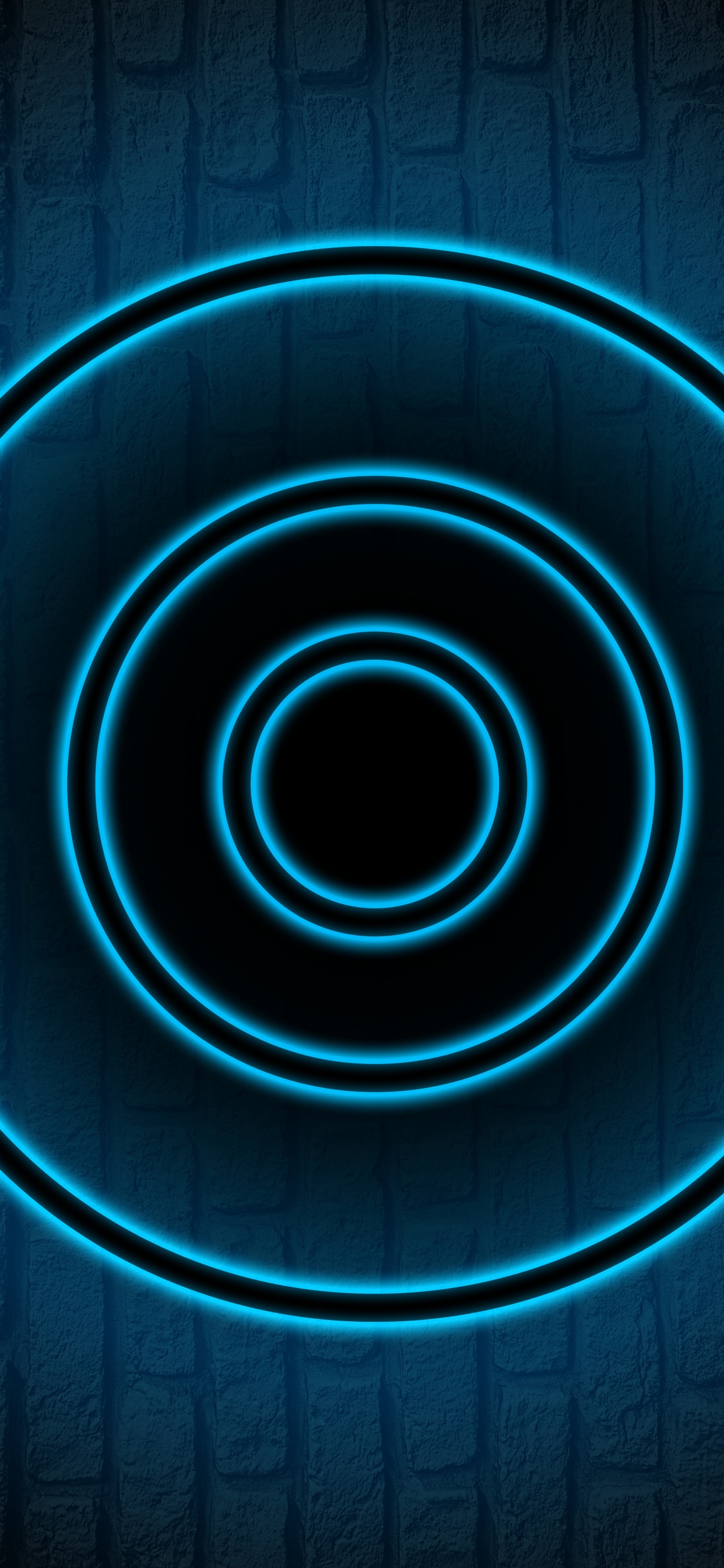 Обои круг, колесо, синий, вода, газ в разрешении 1242x2688