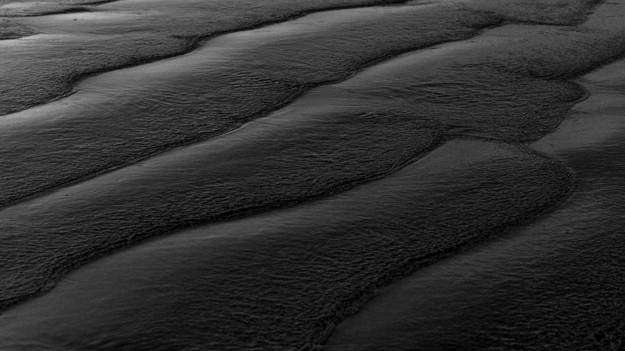 Обои море, черный, окружающая среда, песок, геология в разрешении 1280x720