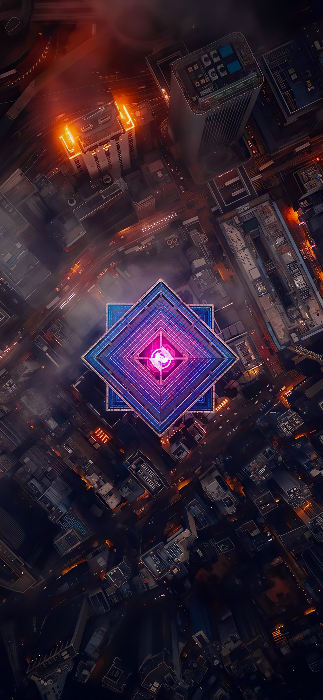 Обои визуальное искусство, графический дизайн, пурпур, развлечение, арт в разрешении 1125x2436