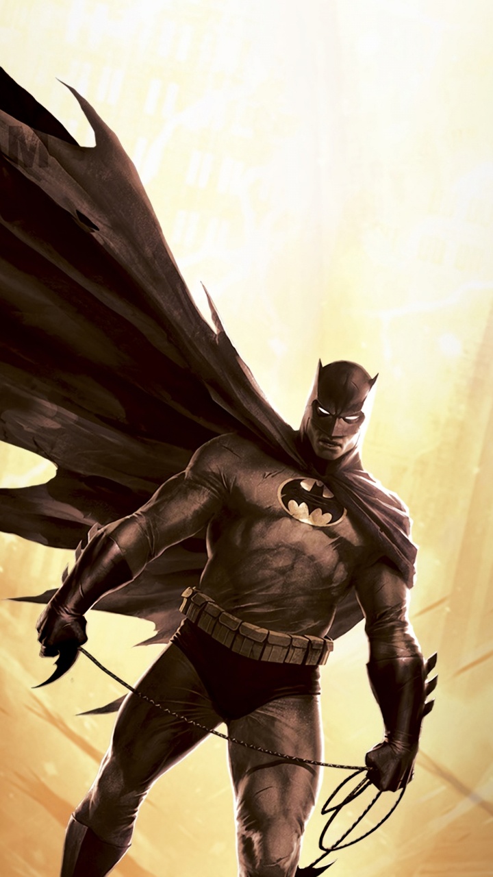 Обои Бэтмен, Возвращение Темного Рыцаря, Джокер, крыло, иллюстрация в разрешении 720x1280