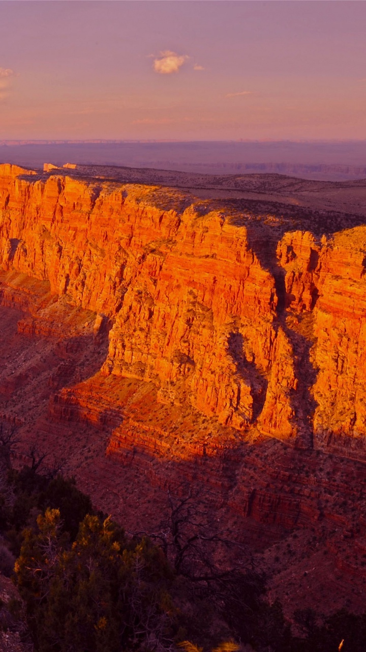 Обои национальный парк, каньон, Йеллоустонский Национальный парк, парк, гора в разрешении 720x1280