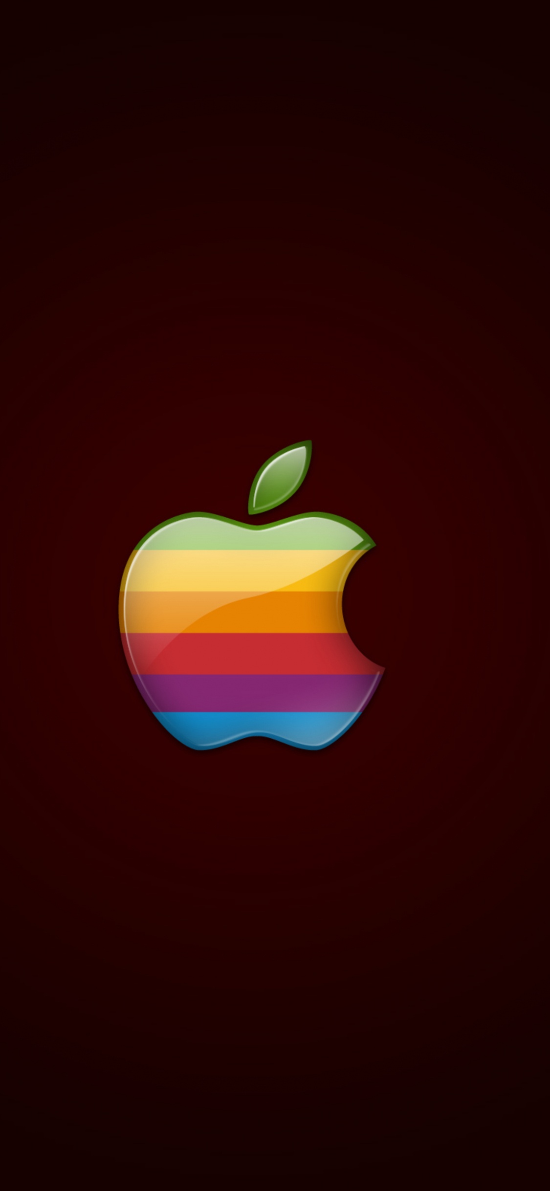 Обои apple, лого, фрукты, макинтош, растение в разрешении 1125x2436