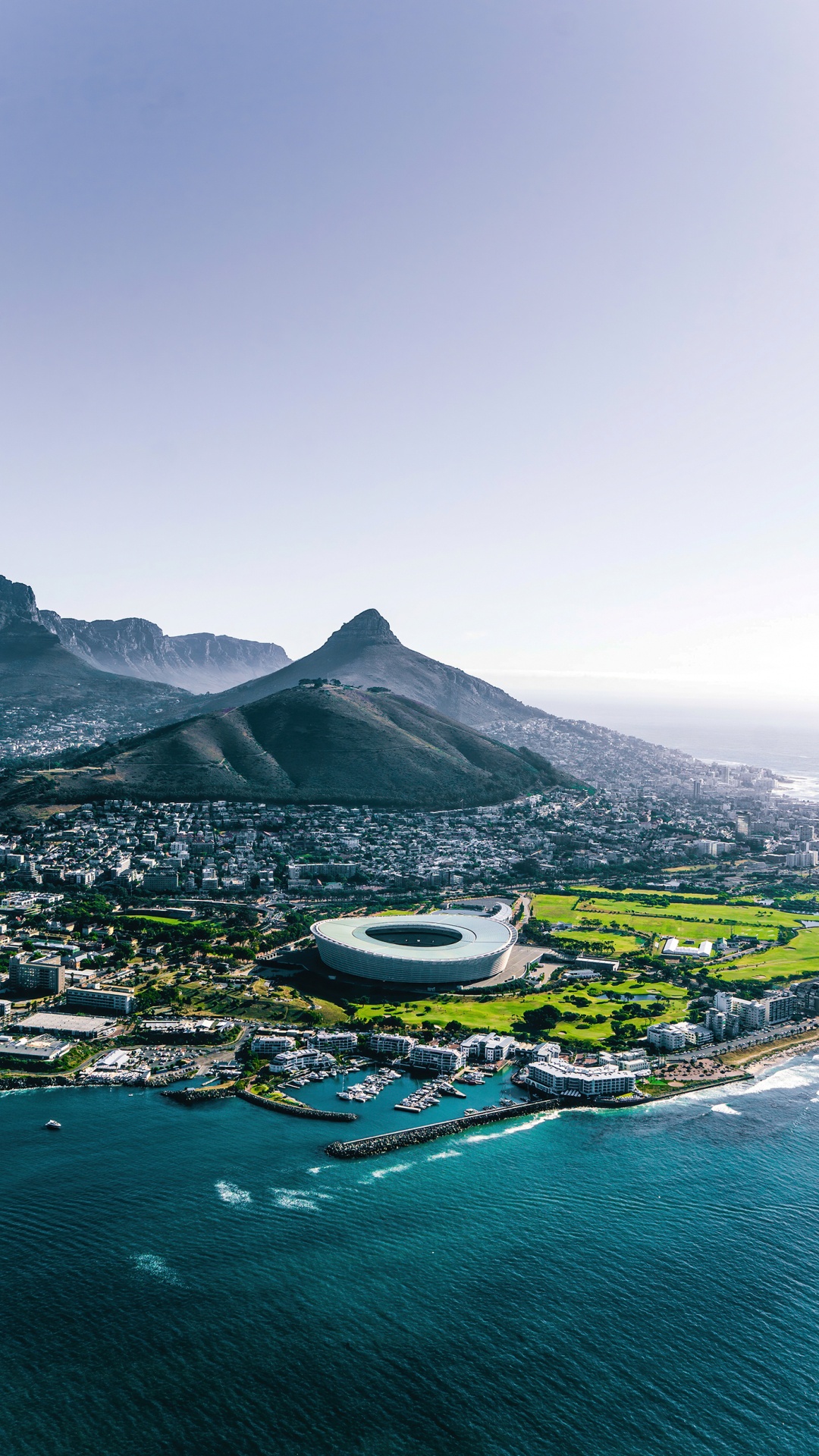 Обои кейптаун, национальный парк Крюгера, море, вода, облако в разрешении 1080x1920