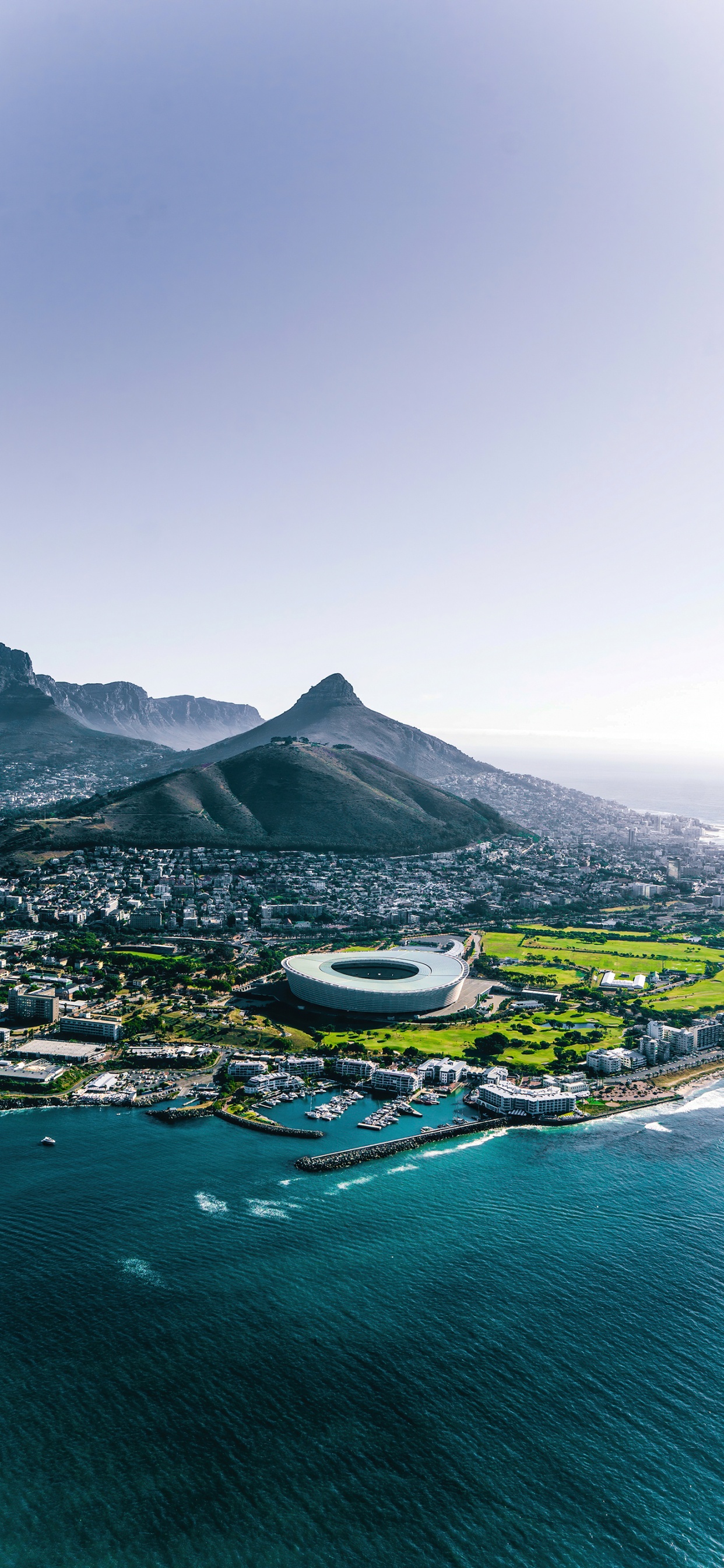 Обои кейптаун, национальный парк Крюгера, море, вода, облако в разрешении 1242x2688