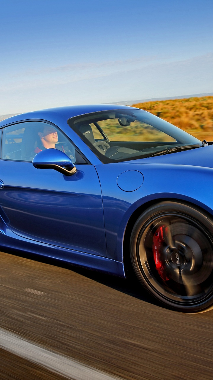 Обои Порше, авто, спорткар, 2016 Porsche Cayman GT4, Порше Кайман в разрешении 720x1280