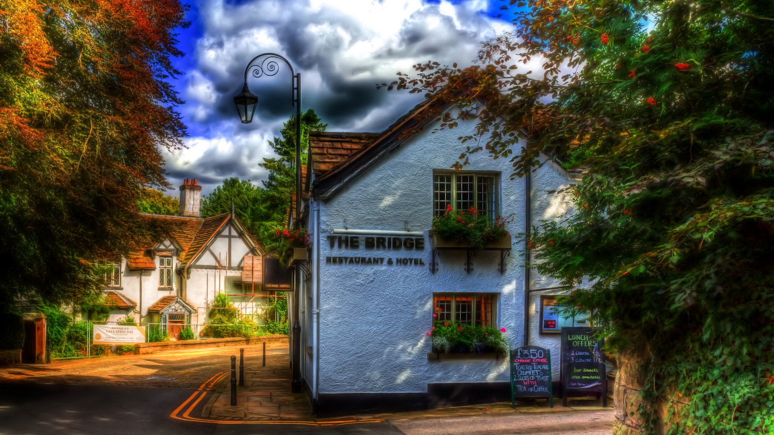 Обои Хаус, родина, свойство, дерево, недвижимость в разрешении 2560x1440