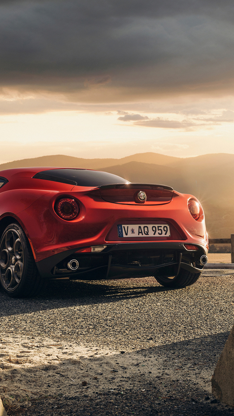 Обои Альфа Ромео, спорткар, авто, Альфа Ромео Ромео, суперкар в разрешении 750x1334