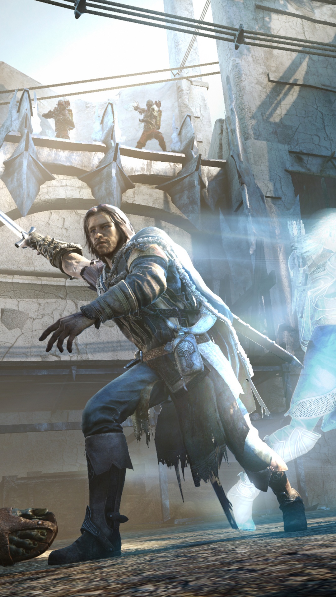 Обои Саурон, xbox one, достопримечательность, Мордор, Властелин Колец в разрешении 1080x1920