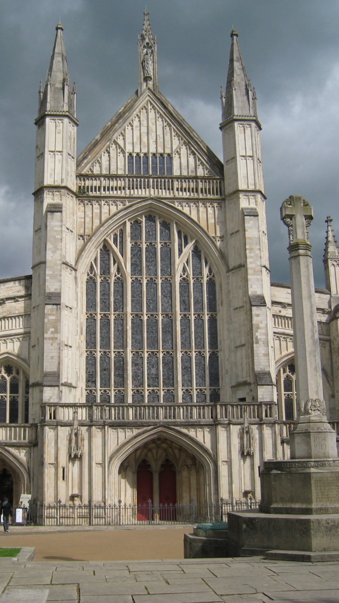 Обои Винчестерский собор, готическая архитектура, собор, средневековая архитектура, классическая архитектура в разрешении 1080x1920