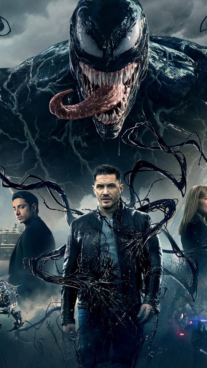 Обои веном, темнота, полночь, Эдди Брок, мир в разрешении 720x1280