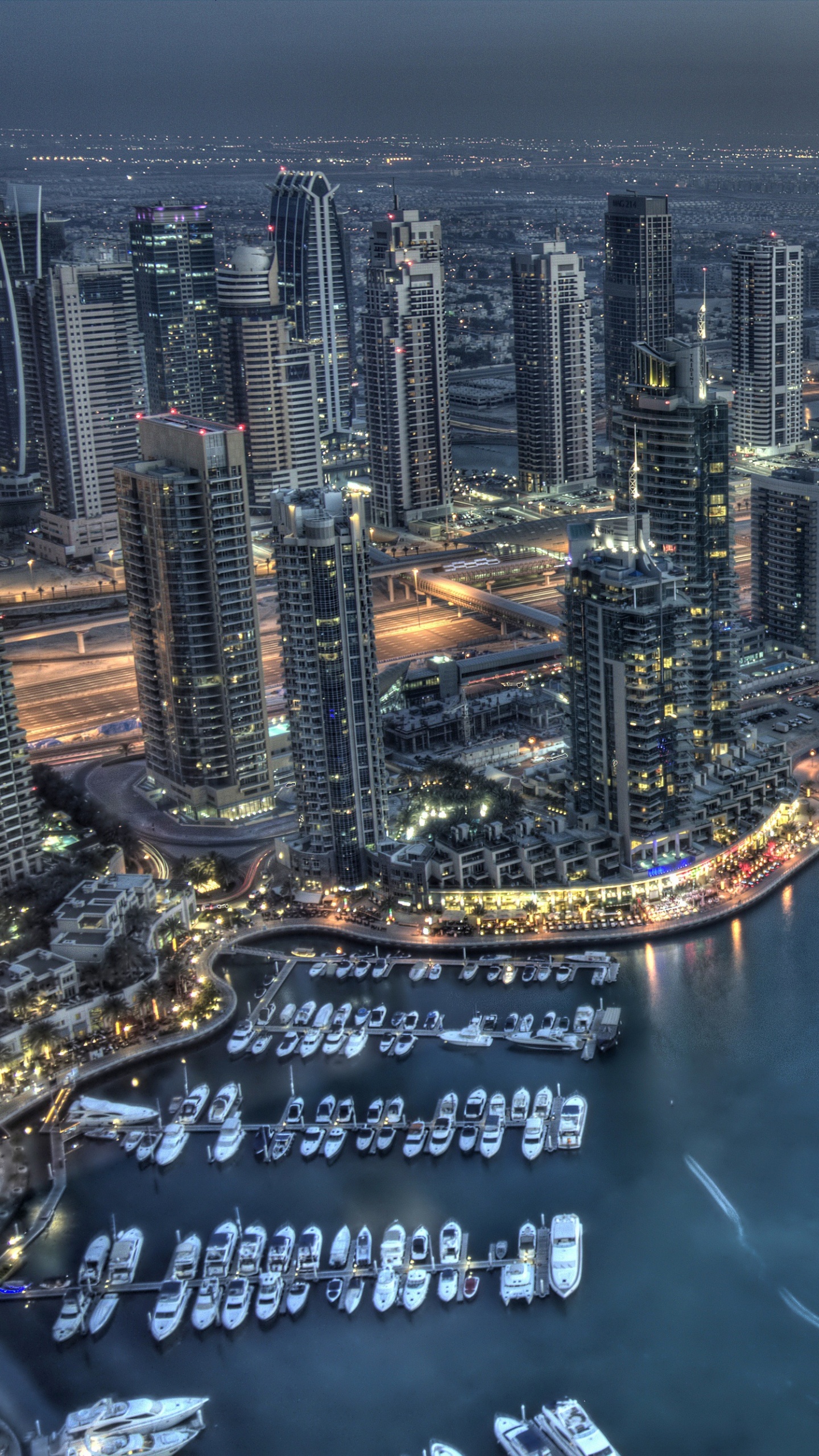 Обои городской пейзаж, город, метрополия, городской район, небоскреб в разрешении 1440x2560