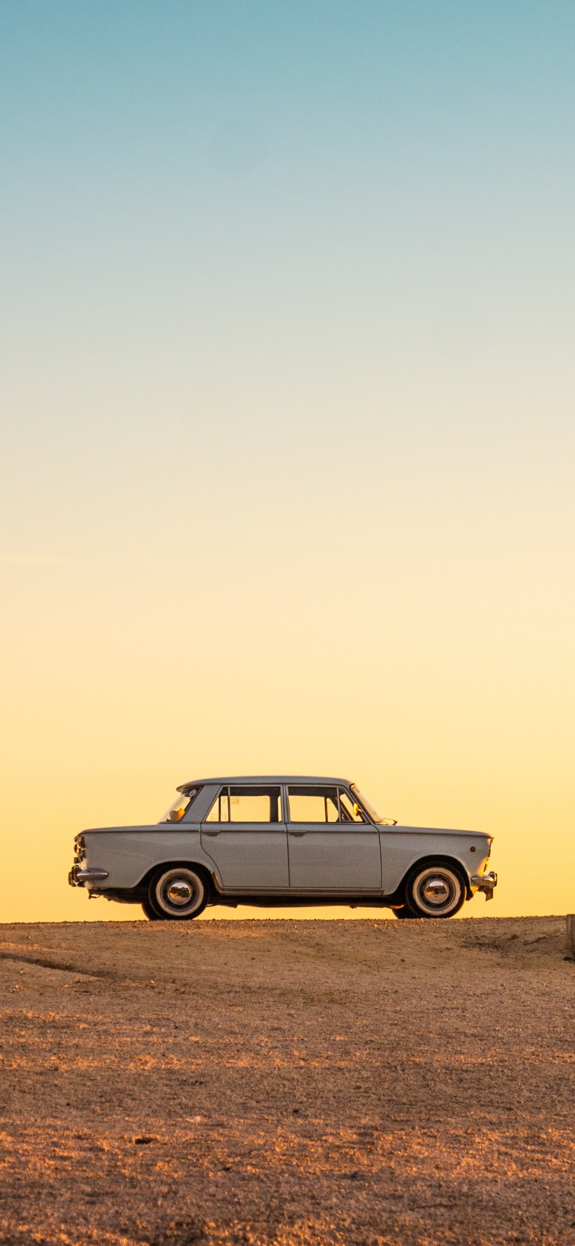 Обои лето, эстетика, растение, легковые автомобили, экорегион в разрешении 1125x2436