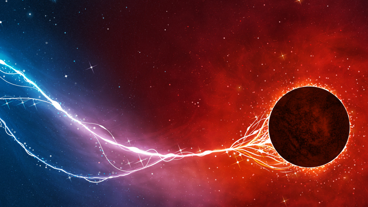 Обои земля, атмосфера, космическое пространство, космос, Вселенная в разрешении 1280x720