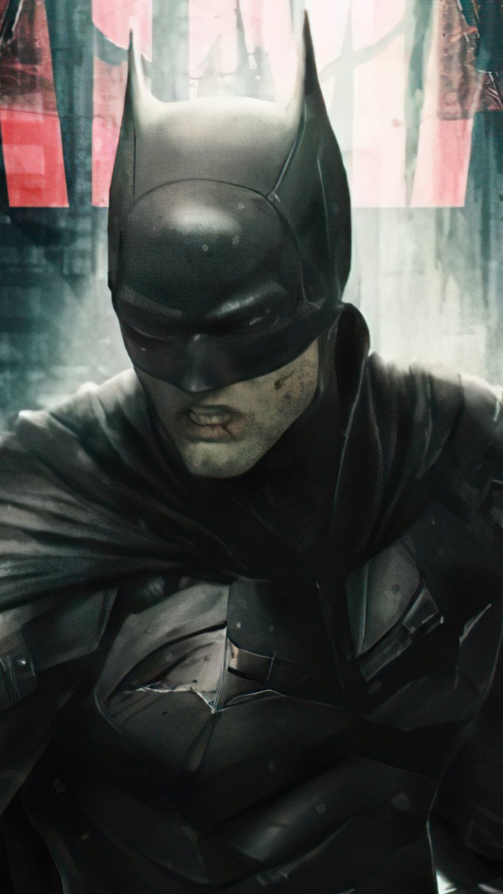 Обои The Batman 2022 Poster в разрешении 720x1280