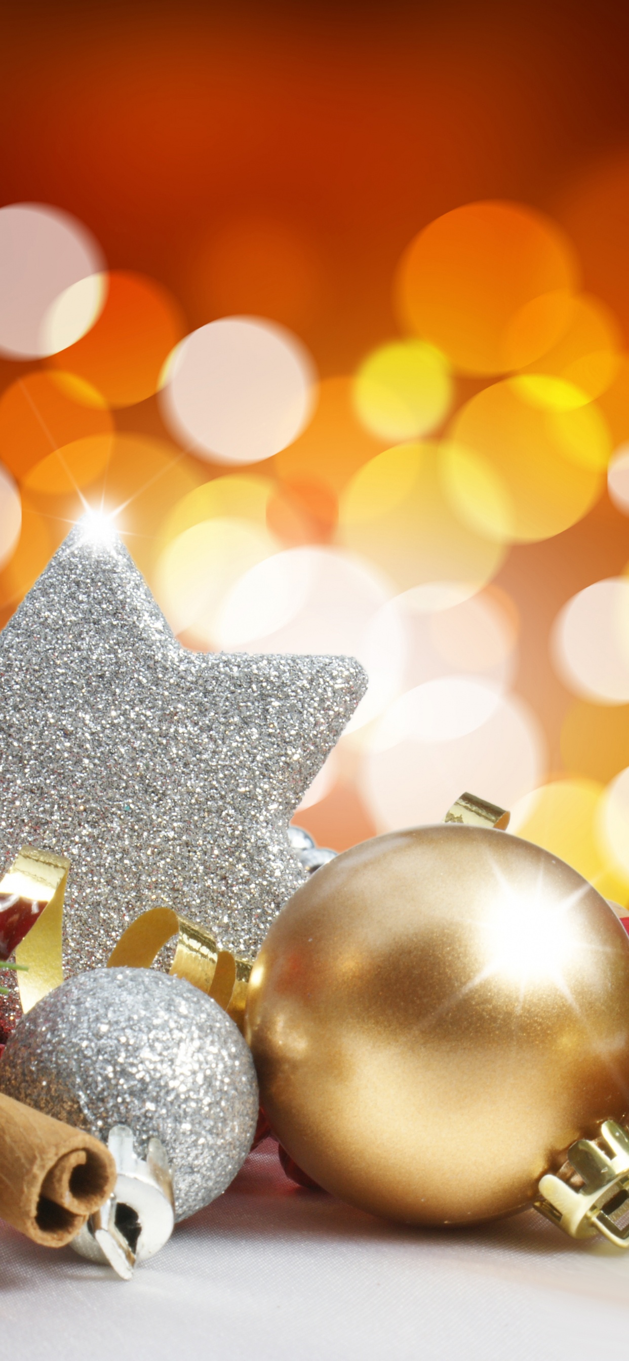 Обои Рождественский день, рождественский орнамент, Рождественские украшения, Рождество, событие в разрешении 1242x2688