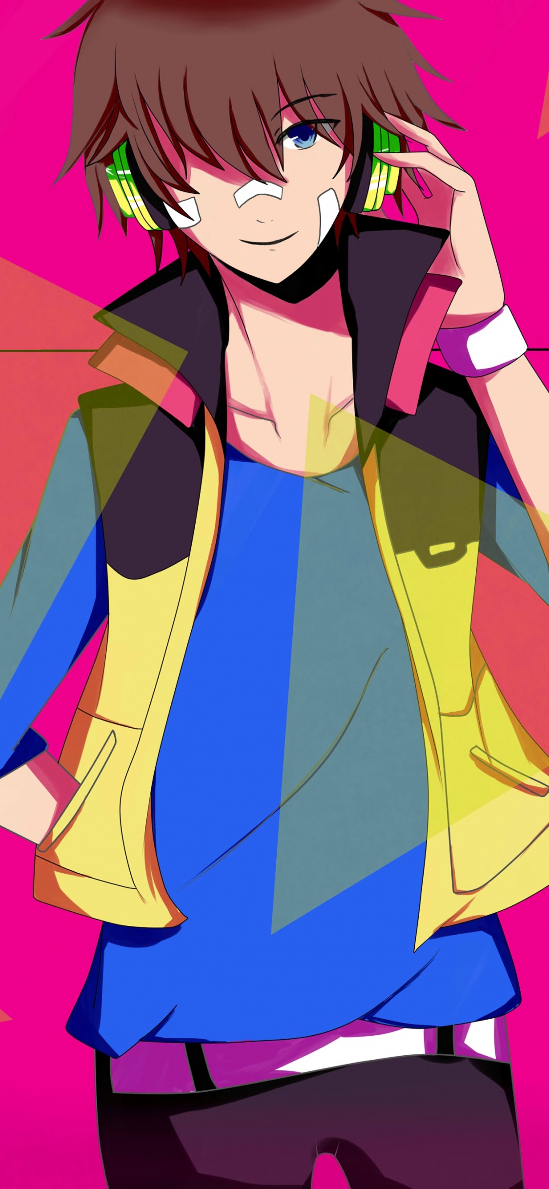 Обои аниме, фан арт, Hamatora, арт, Манга в разрешении 1125x2436