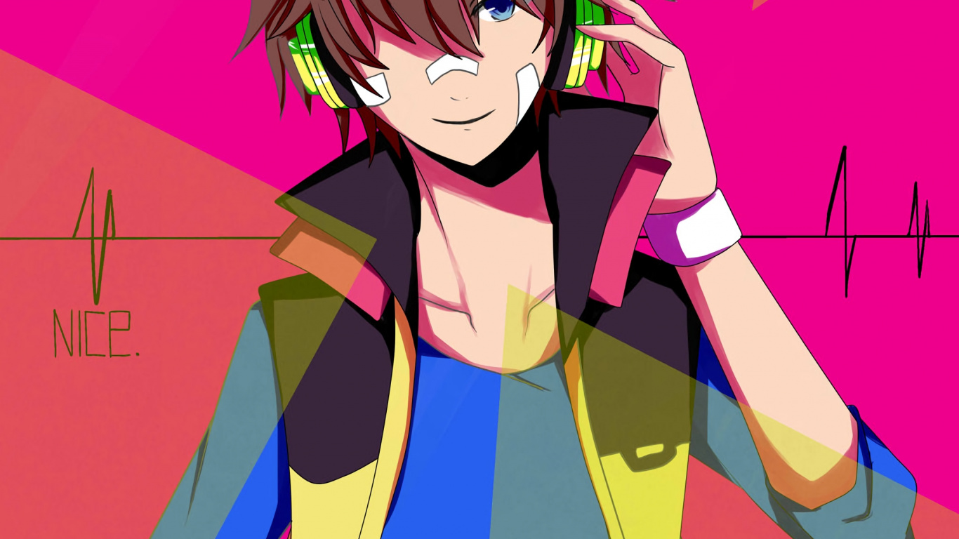 Обои аниме, фан арт, Hamatora, арт, Манга в разрешении 1366x768