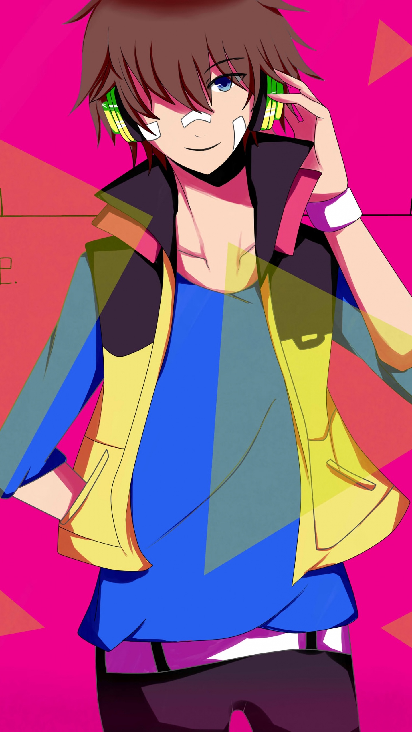 Обои аниме, фан арт, Hamatora, арт, Манга в разрешении 1440x2560