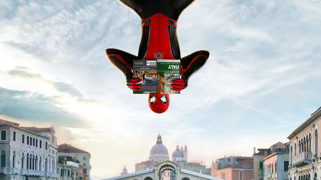 Обои Синема Сити и Таня, человек-паук, Студия Marvel, marvel, супергерой в разрешении 1280x720