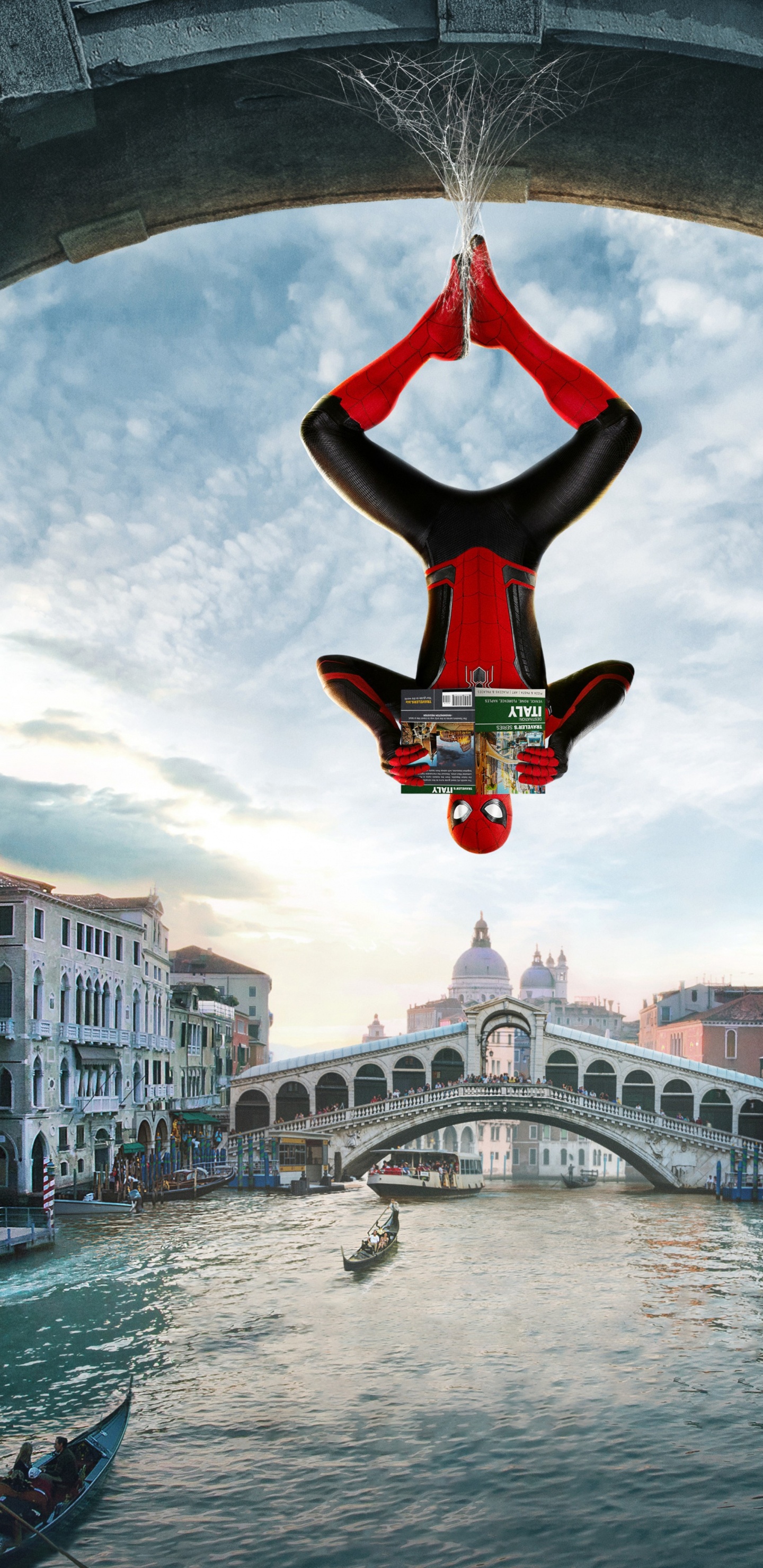 Обои Синема Сити и Таня, человек-паук, Студия Marvel, marvel, супергерой в разрешении 1440x2960