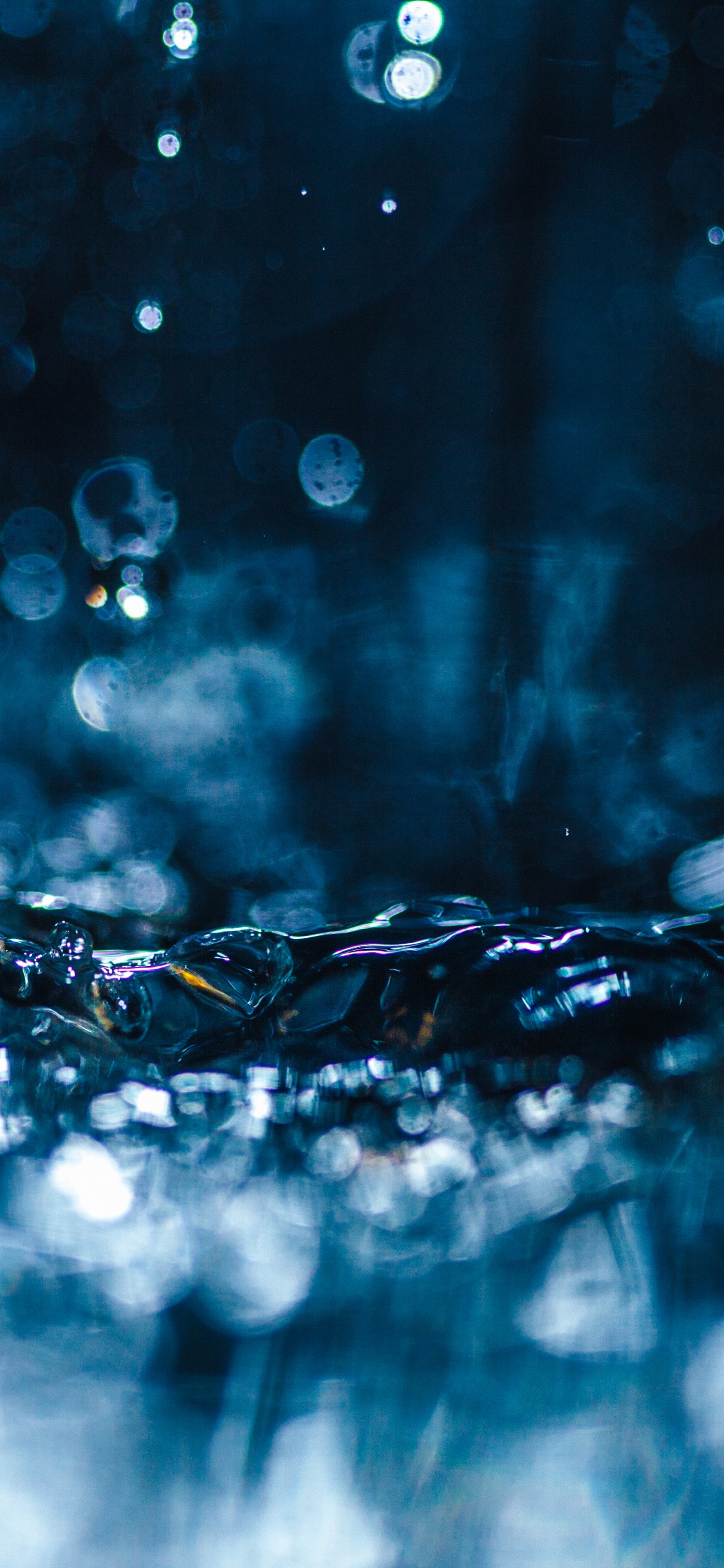 Обои вода, жидкий, лазурный, жидкость, влага в разрешении 1125x2436