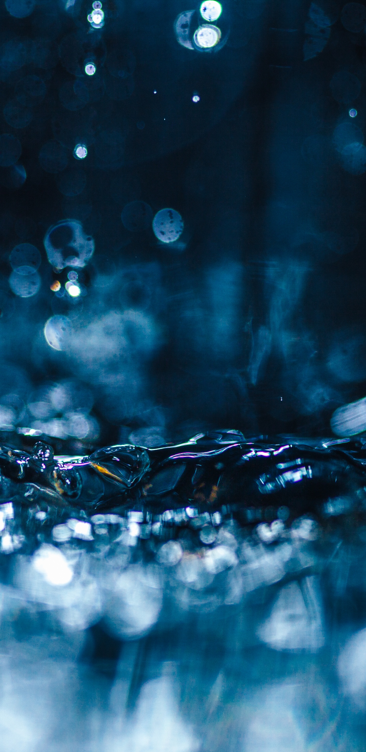 Обои вода, жидкий, лазурный, жидкость, влага в разрешении 1440x2960