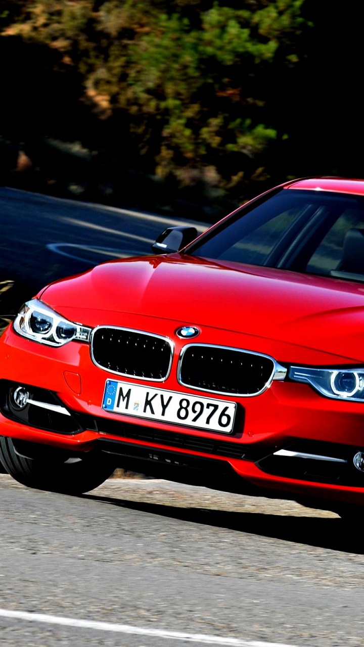 Обои bmw, авто, седан, BMW 3 Series F30, спорткар в разрешении 720x1280