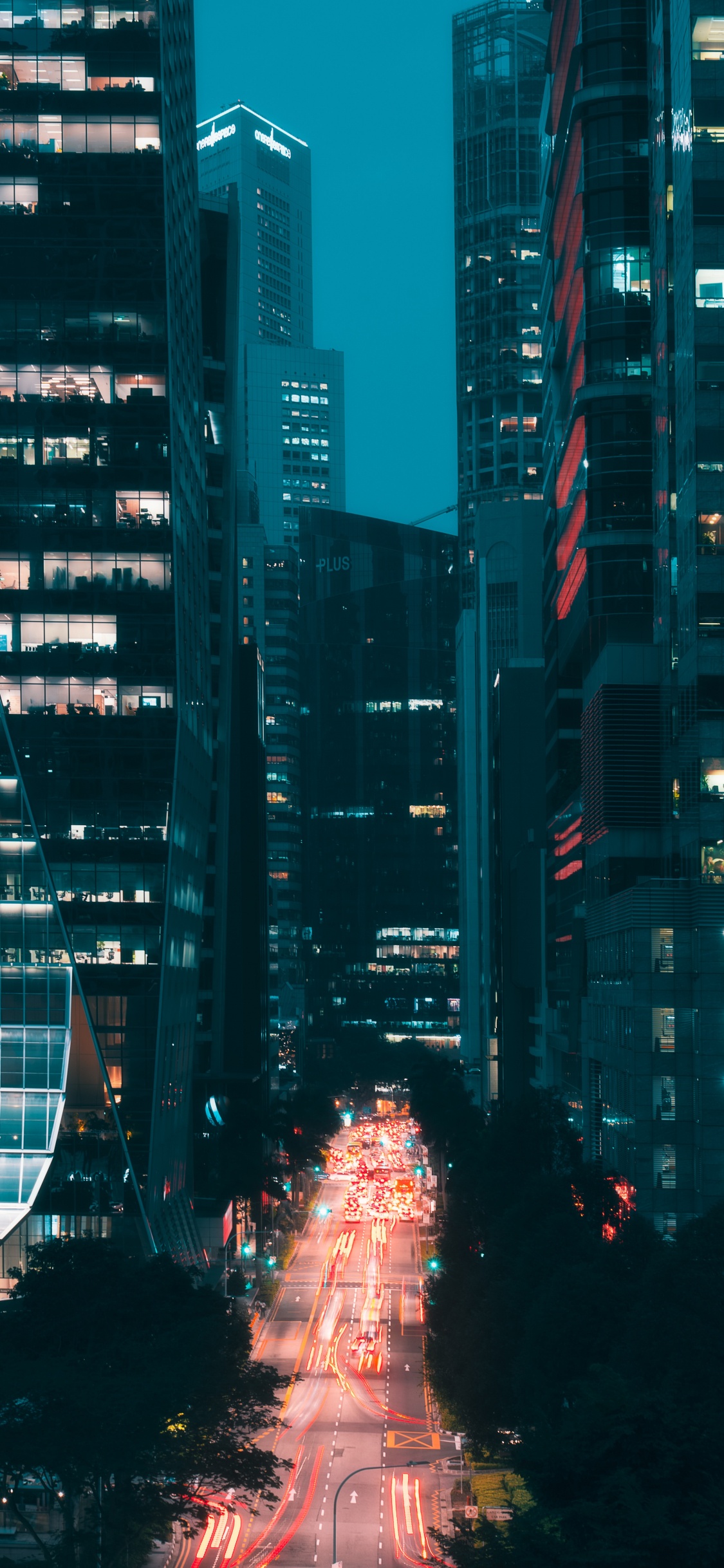 Обои метрополия, городской район, город, городской пейзаж, населенный пункт в разрешении 1125x2436