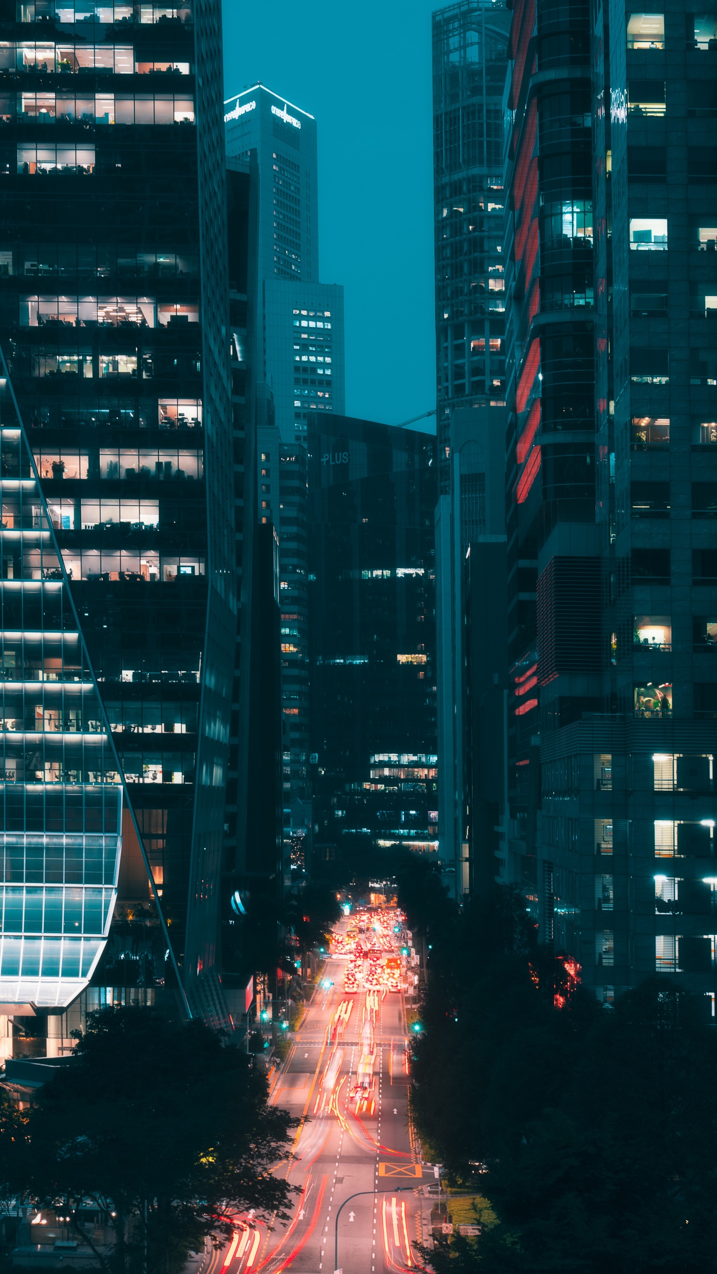 Обои метрополия, городской район, город, городской пейзаж, населенный пункт в разрешении 1440x2560